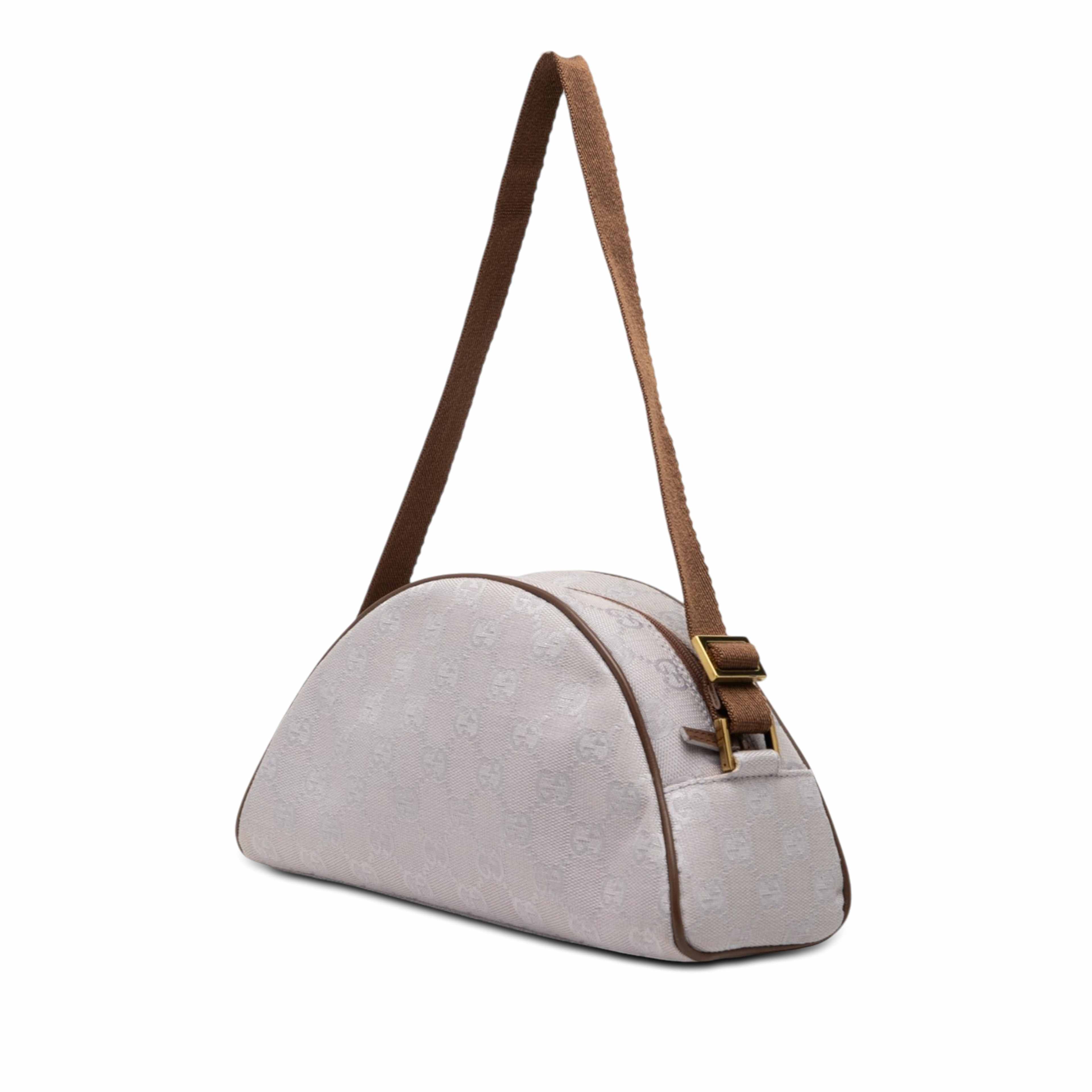 Gucci Gg Canvas Shoulder Bag, från Luxclusif, i färgen purpur. Klicka för att öppna bilden i stort format