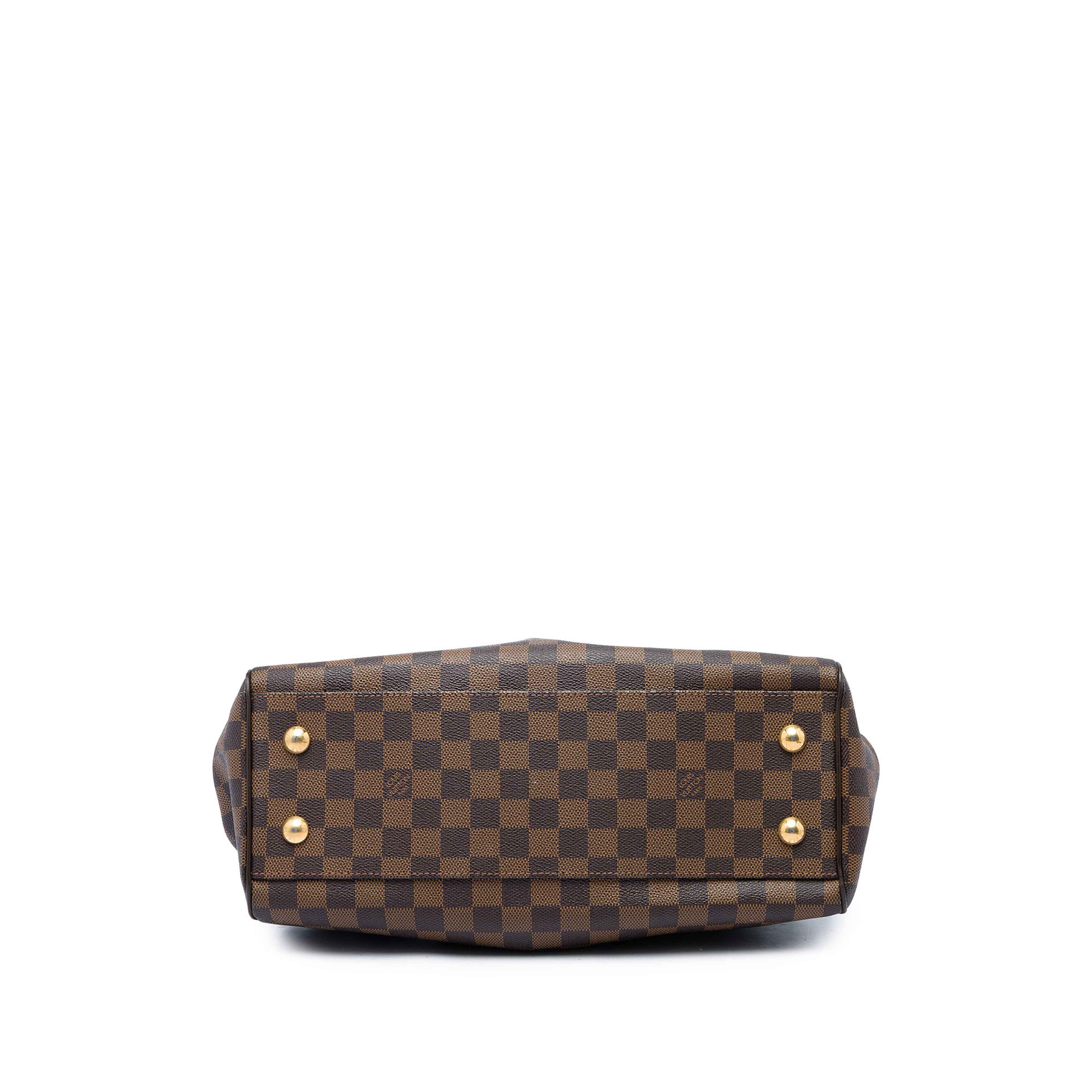 Louis Vuitton Damier Ebene Trevi Pm, från Luxclusif, i färgen brun. Klicka för att öppna bilden i stort format