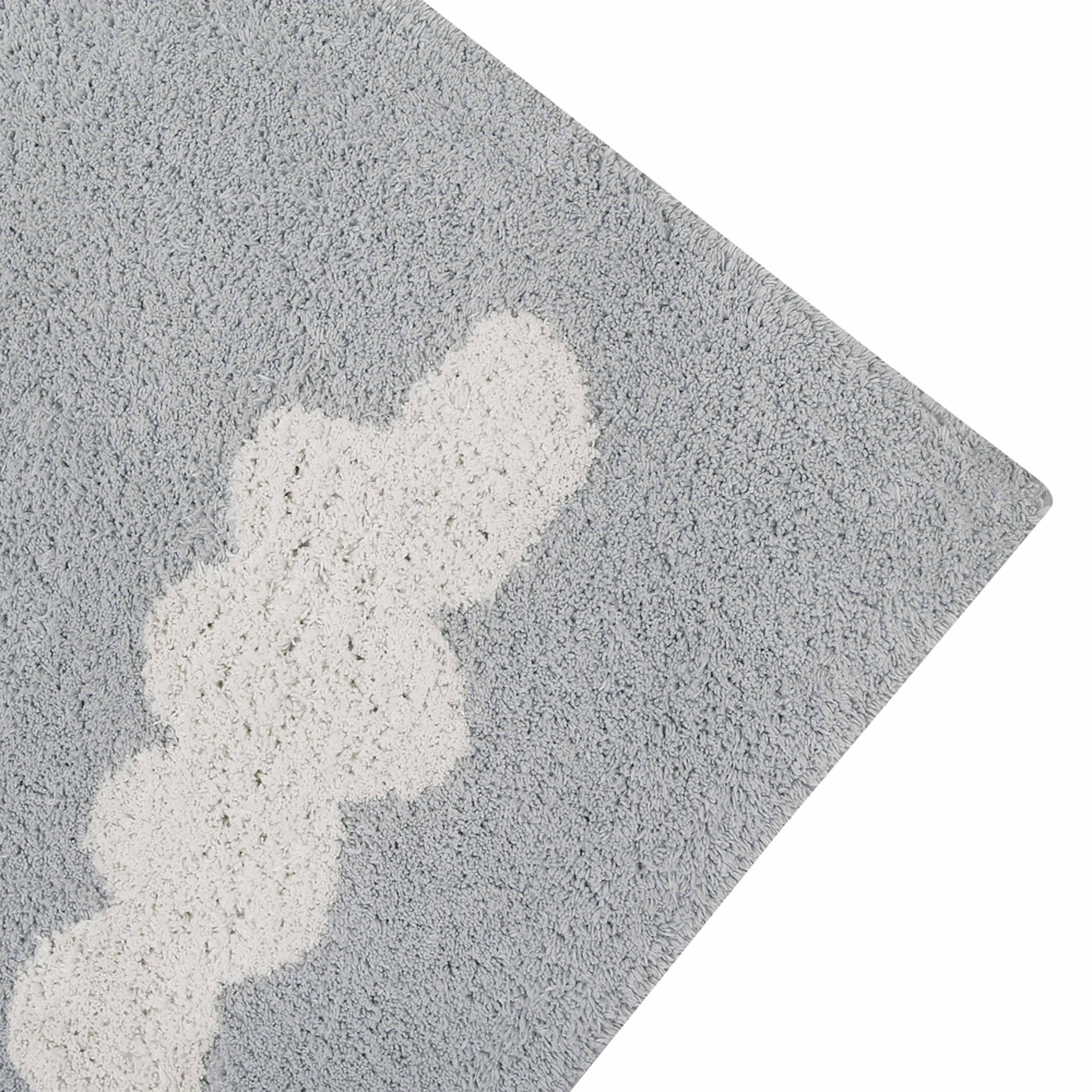 Tvättbar Matta Moln, från LORENA CANALS, i färgen grey, natural. Klicka för att öppna bilden i stort format