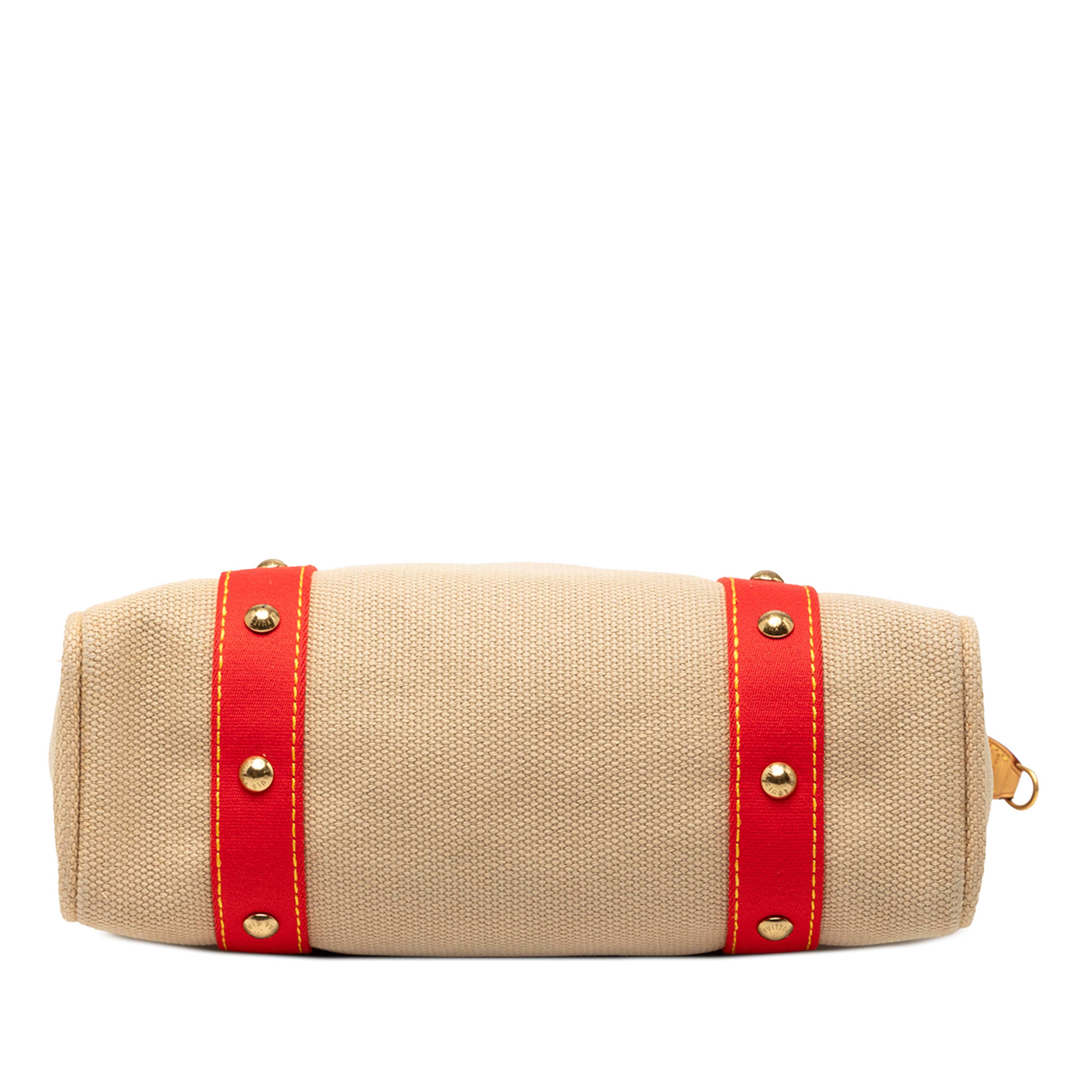 Louis Vuitton Antigua Cabas Mm, från Luxclusif, i färgen beige. Klicka för att öppna bilden i stort format