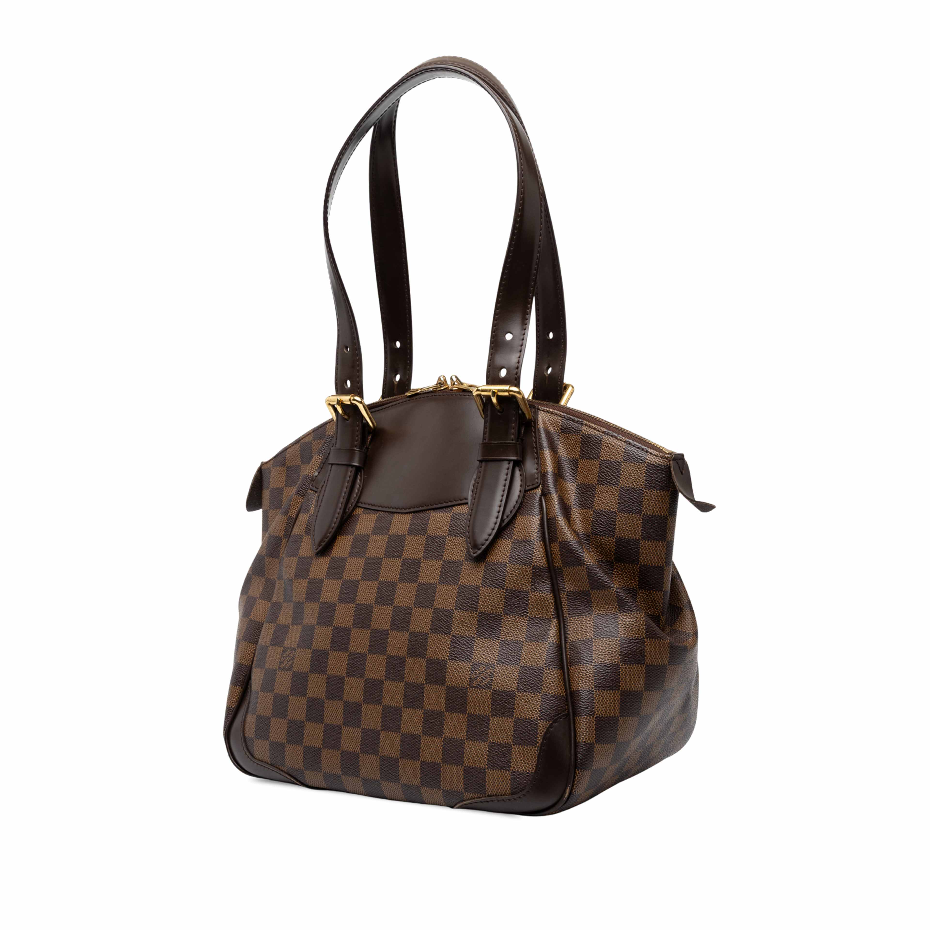 Louis Vuitton Damier Ebene Verona Mm, från Luxclusif, i färgen brun. Klicka för att öppna bilden i stort format