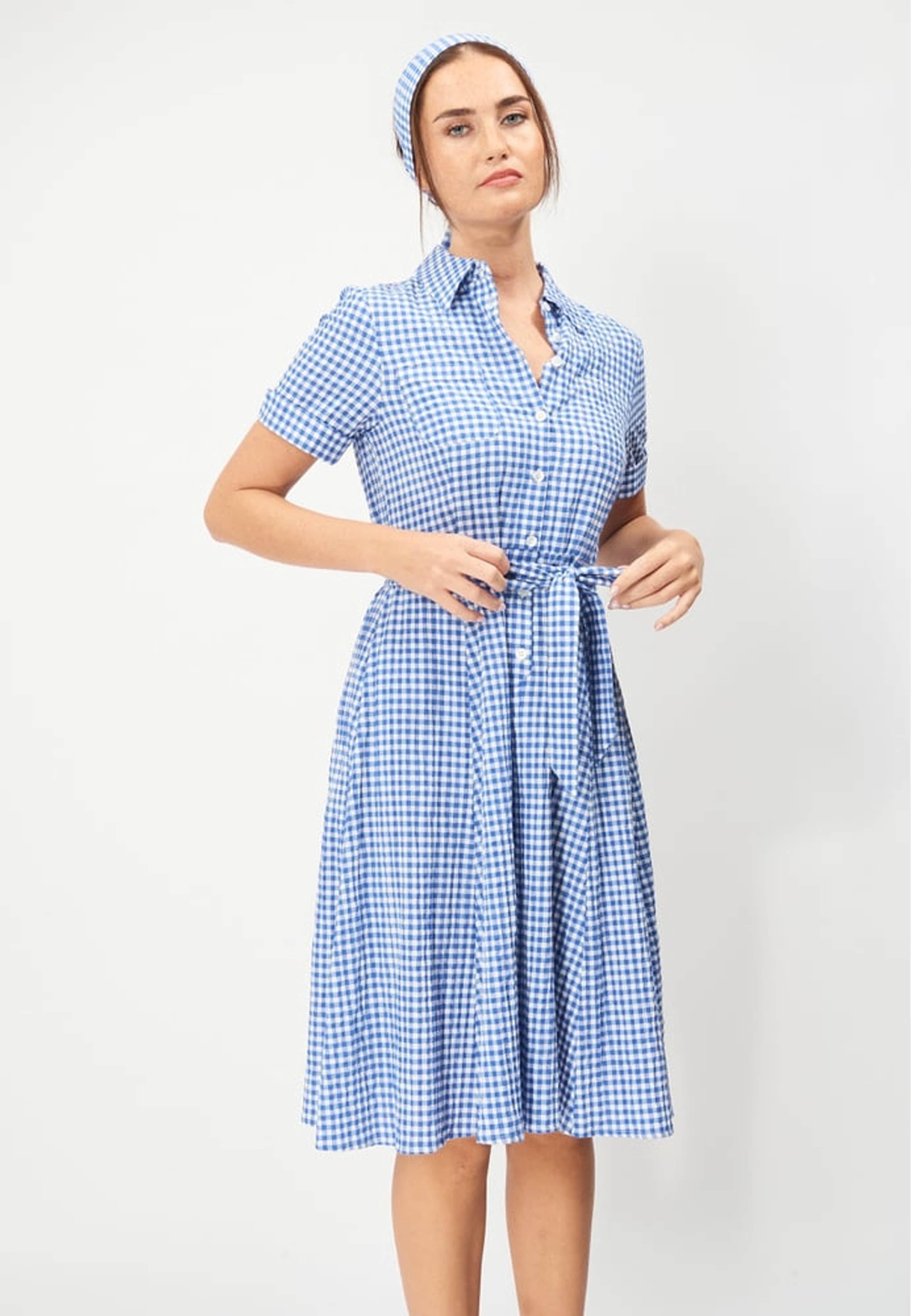 Lexi Dress, från Jumperfabriken, i färgen blue. Klicka för att öppna bilden i stort format