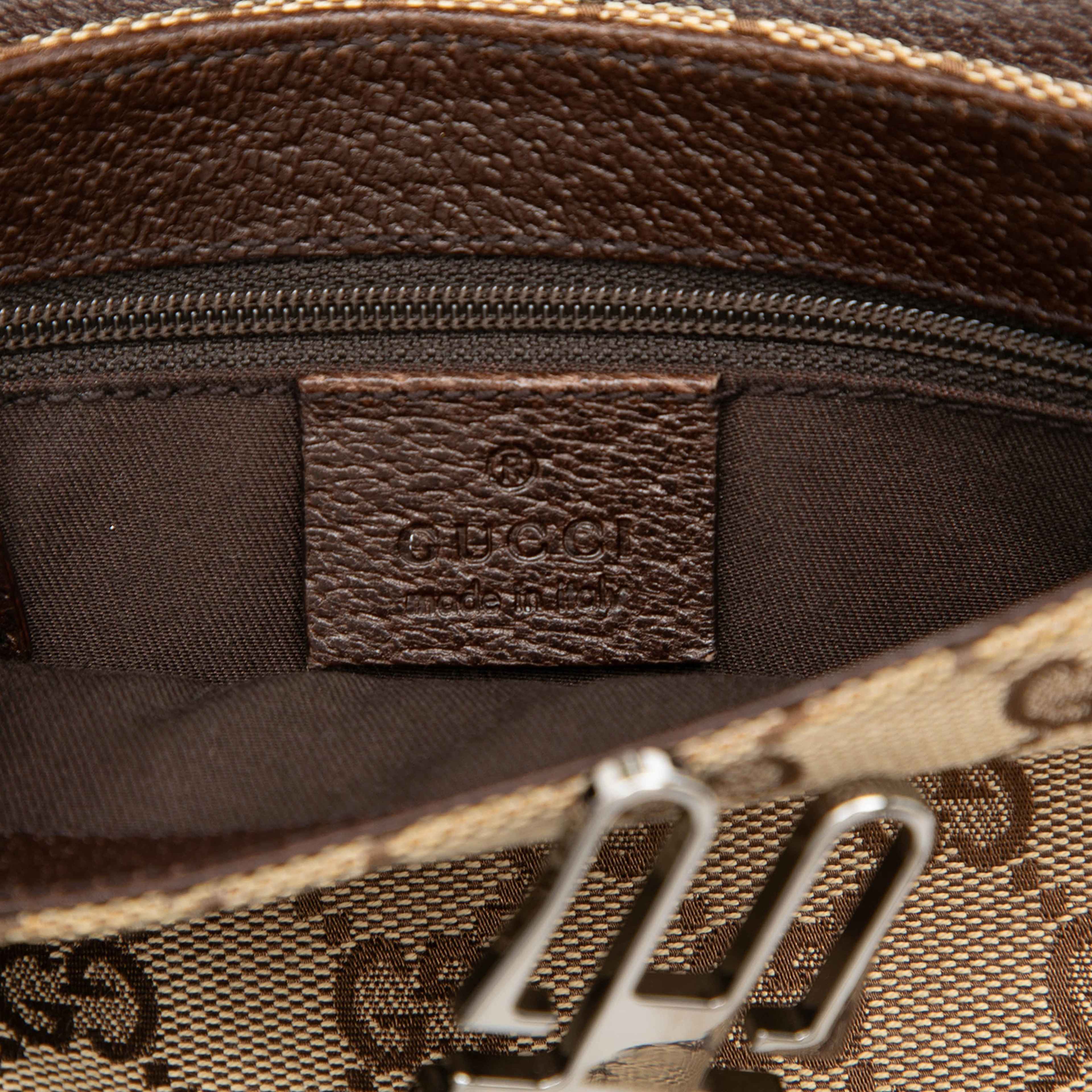 Gucci Gg Canvas Belt Bag, från Luxclusif, i färgen beige. Klicka för att öppna bilden i stort format