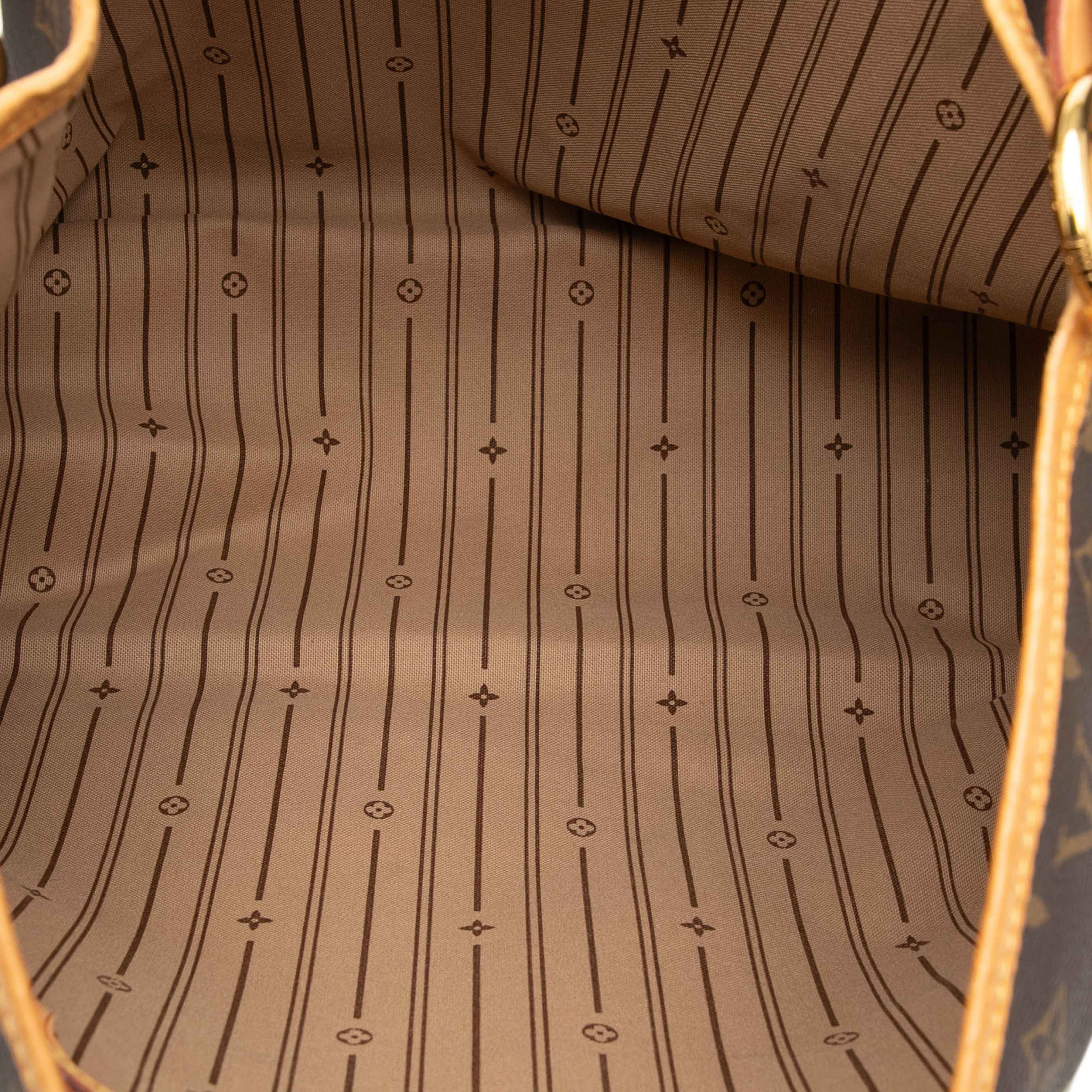 Louis Vuitton Monogram Delightful Gm, från Luxclusif, i färgen brown. Klicka för att öppna bilden i stort format