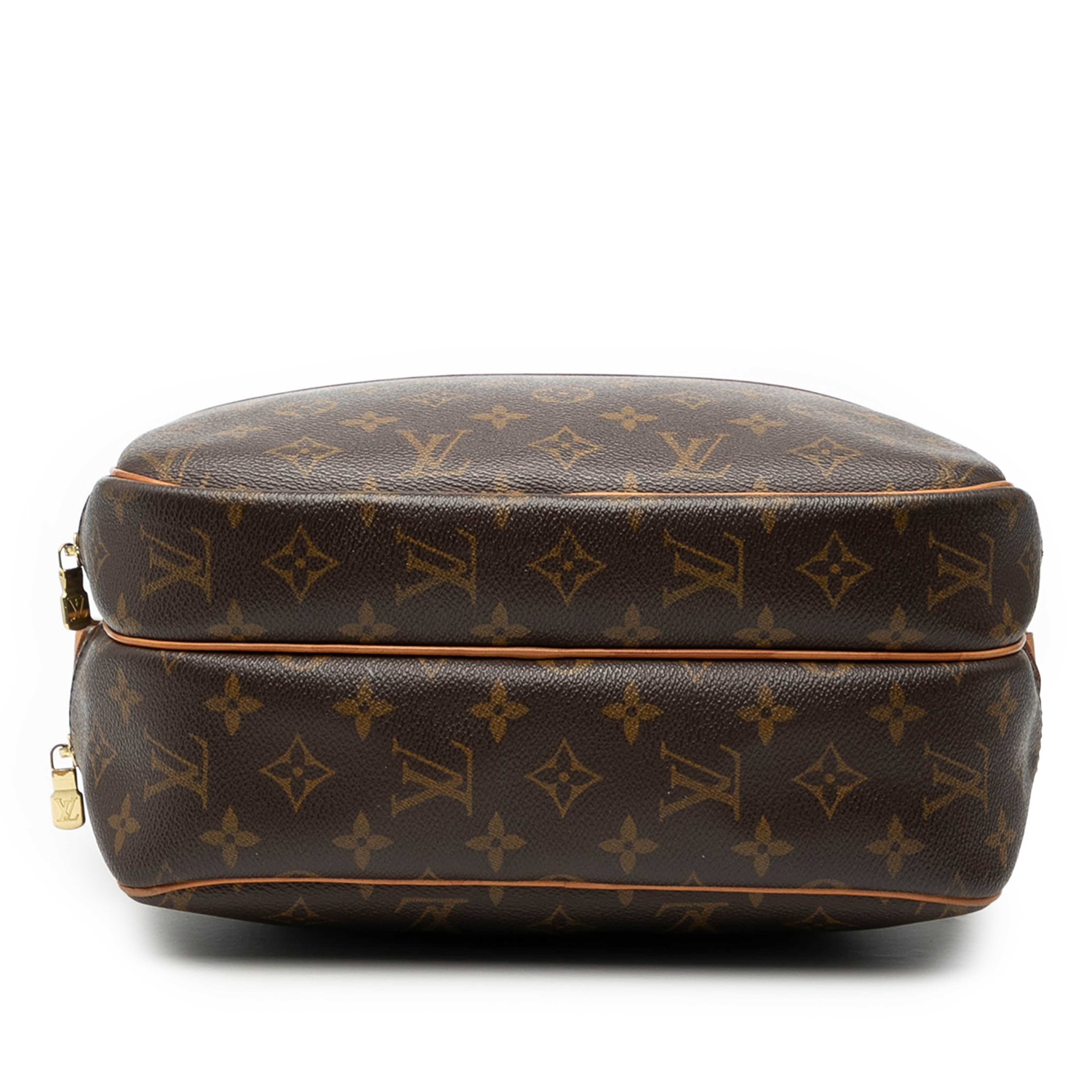 Louis Vuitton Monogram Reporter Pm, från Luxclusif, i färgen brown. Klicka för att öppna bilden i stort format