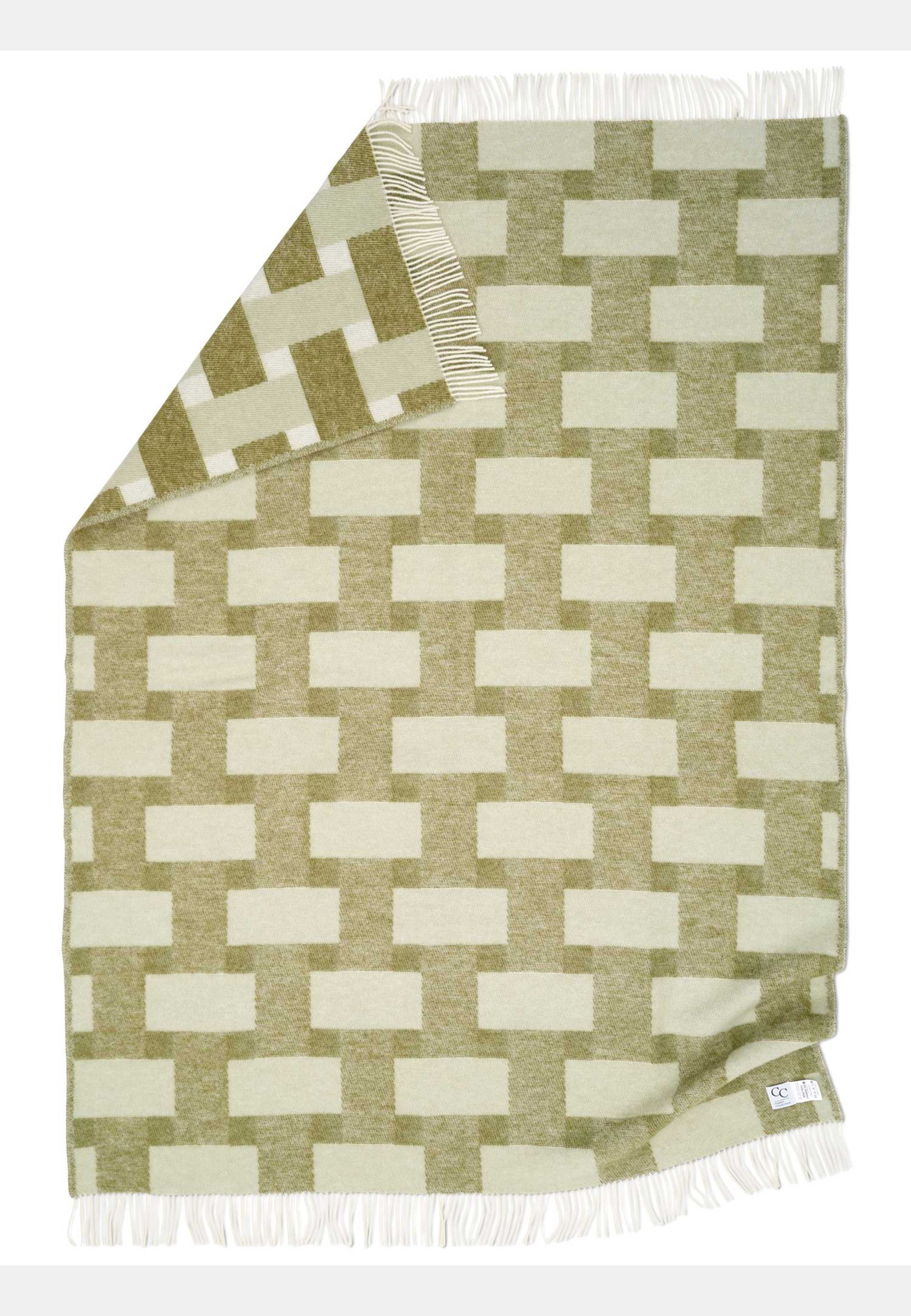 Pläd Weave, från Classic Collection, i färgen grön. Klicka för att öppna bilden i stort format