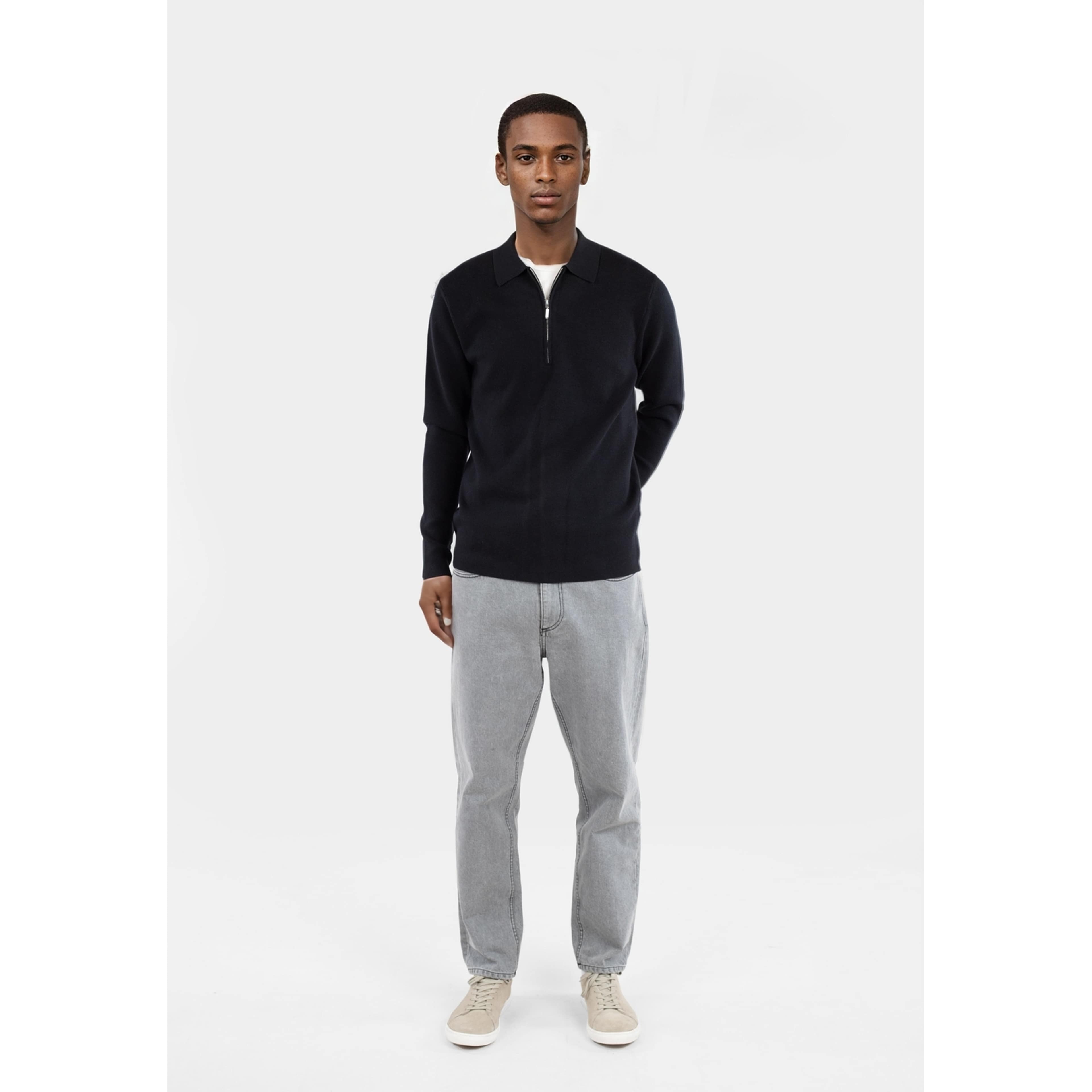 Caleb Knitted Half Zip