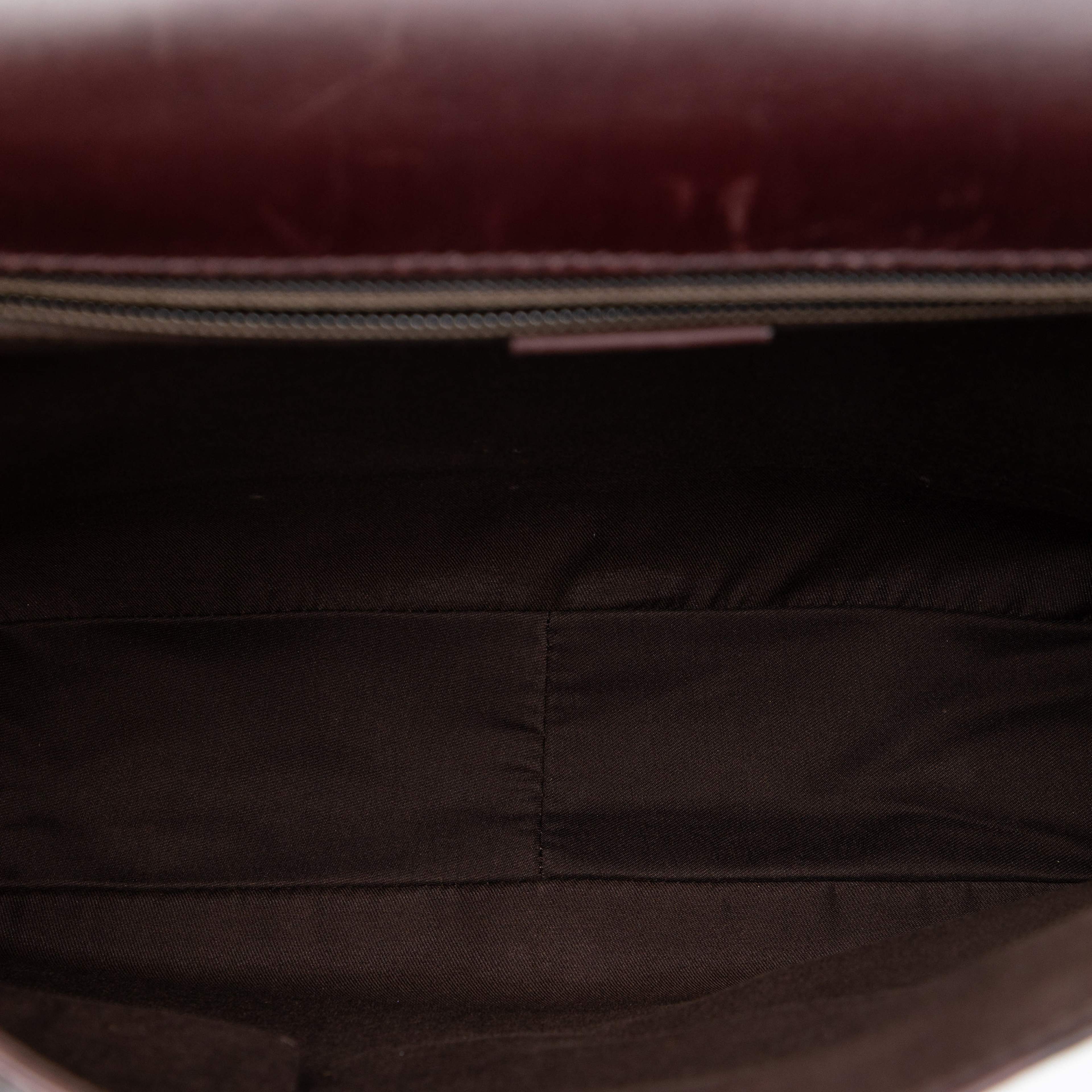 Gucci Guccissima Crossbody, från Luxclusif, i färgen dark brown. Klicka för att öppna bilden i stort format