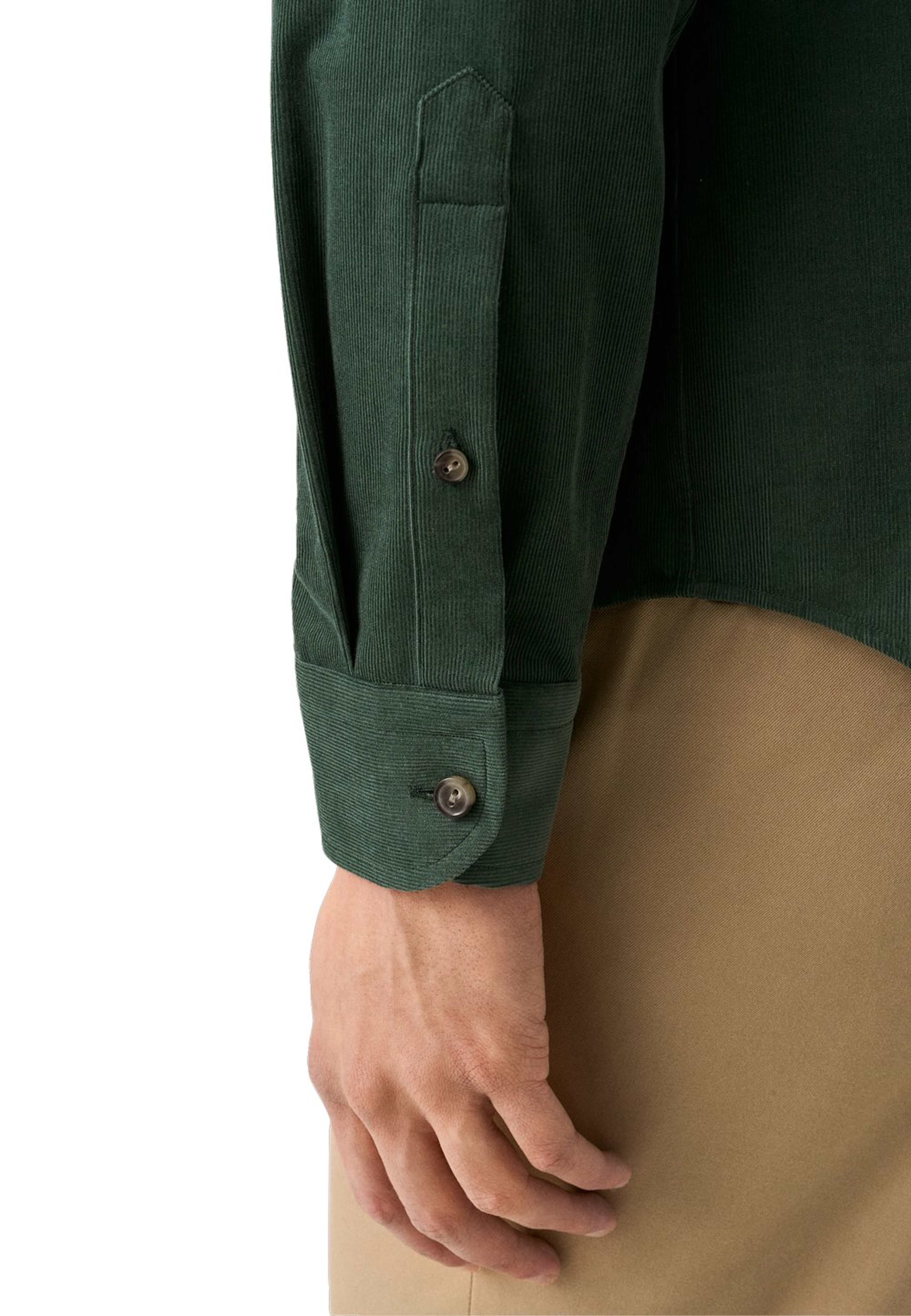 Manchesterskjorta Casual Fit, från Eton, i färgen dark green. Klicka för att öppna bilden i stort format