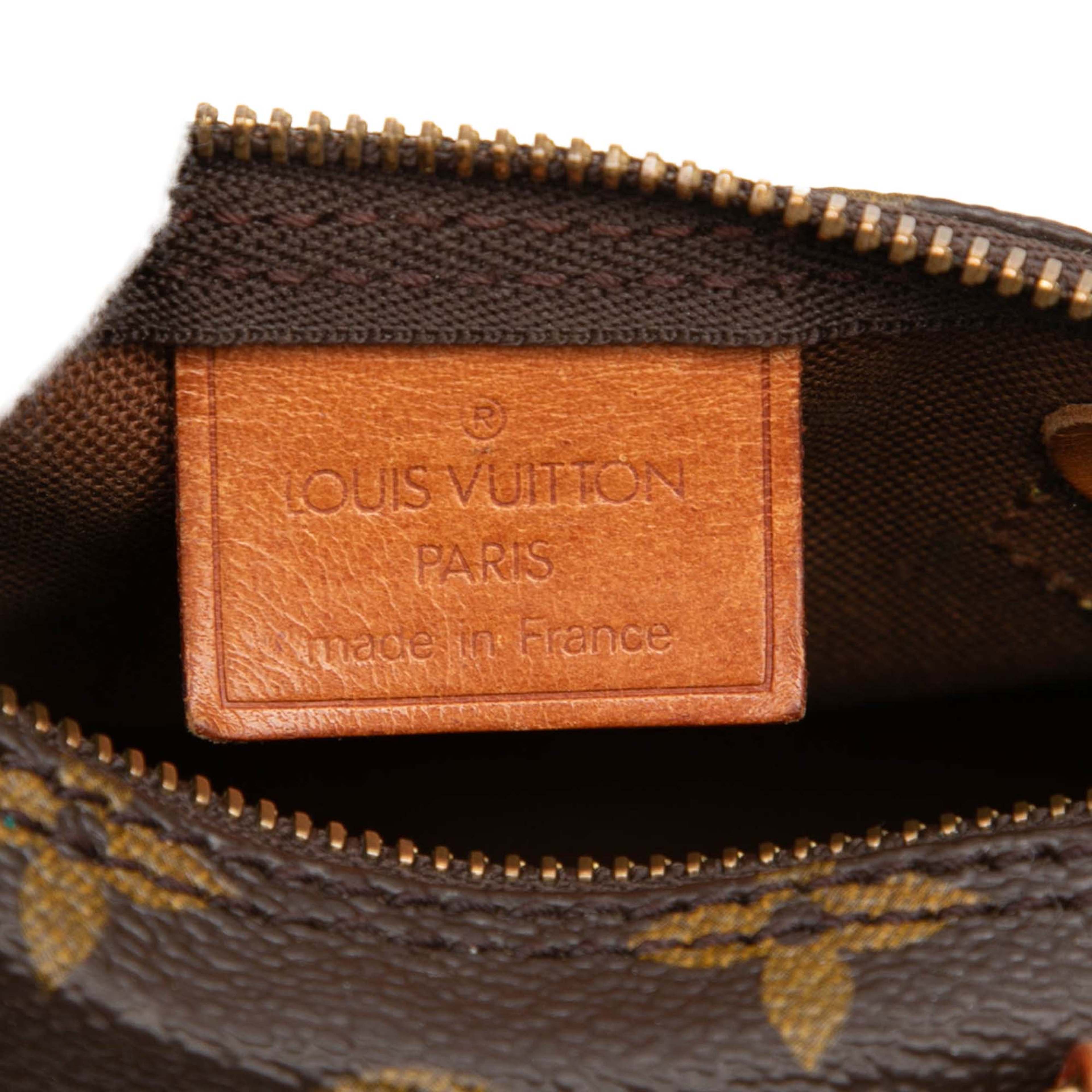 Louis Vuitton Monogram Mini Speedy Hl, från Luxclusif, i färgen brown. Klicka för att öppna bilden i stort format