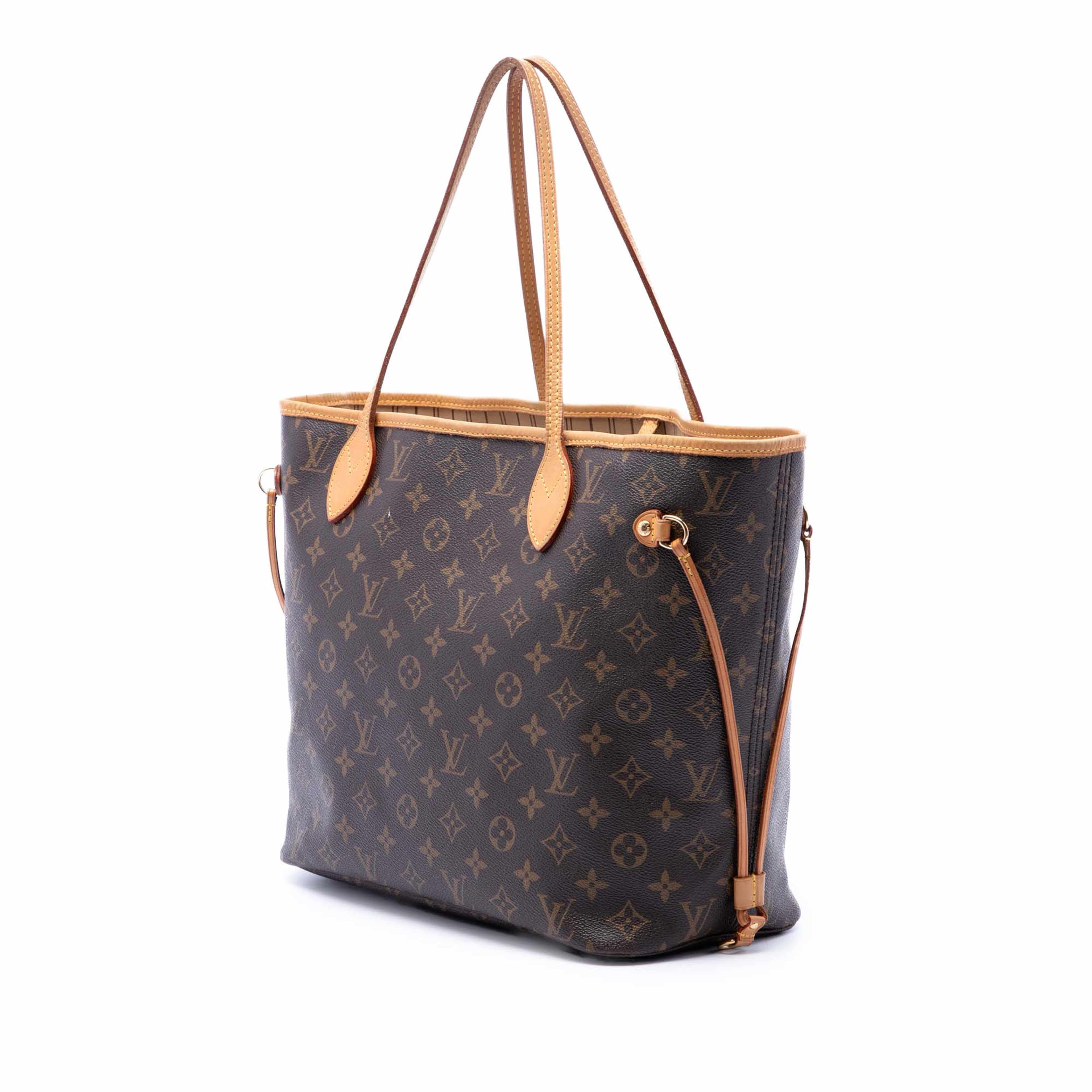 Louis Vuitton Monogram Neverfull Mm, från Luxclusif, i färgen brun. Klicka för att öppna bilden i stort format