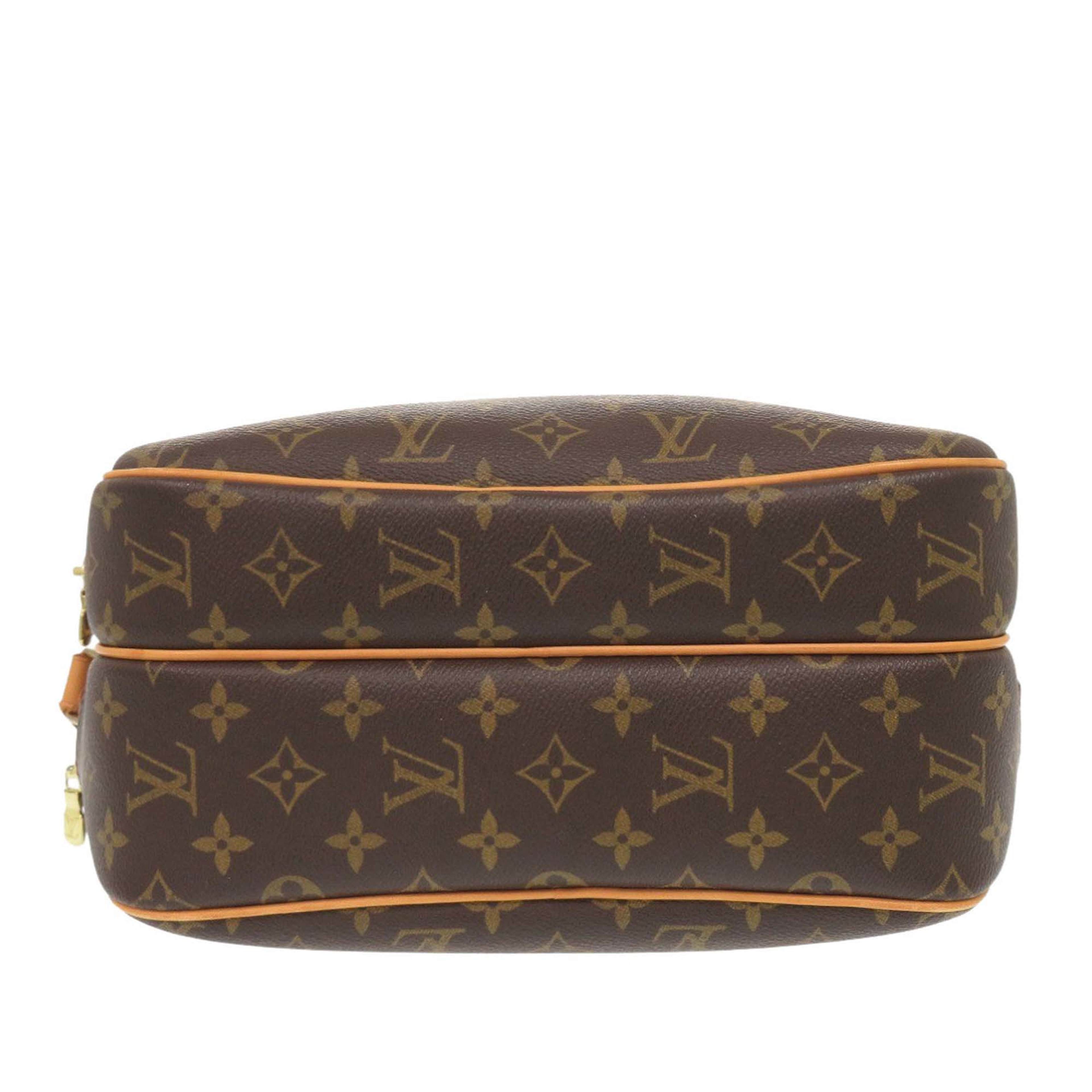 Louis Vuitton Monogram Reporter Pm, från Luxclusif, i färgen brun. Klicka för att öppna bilden i stort format