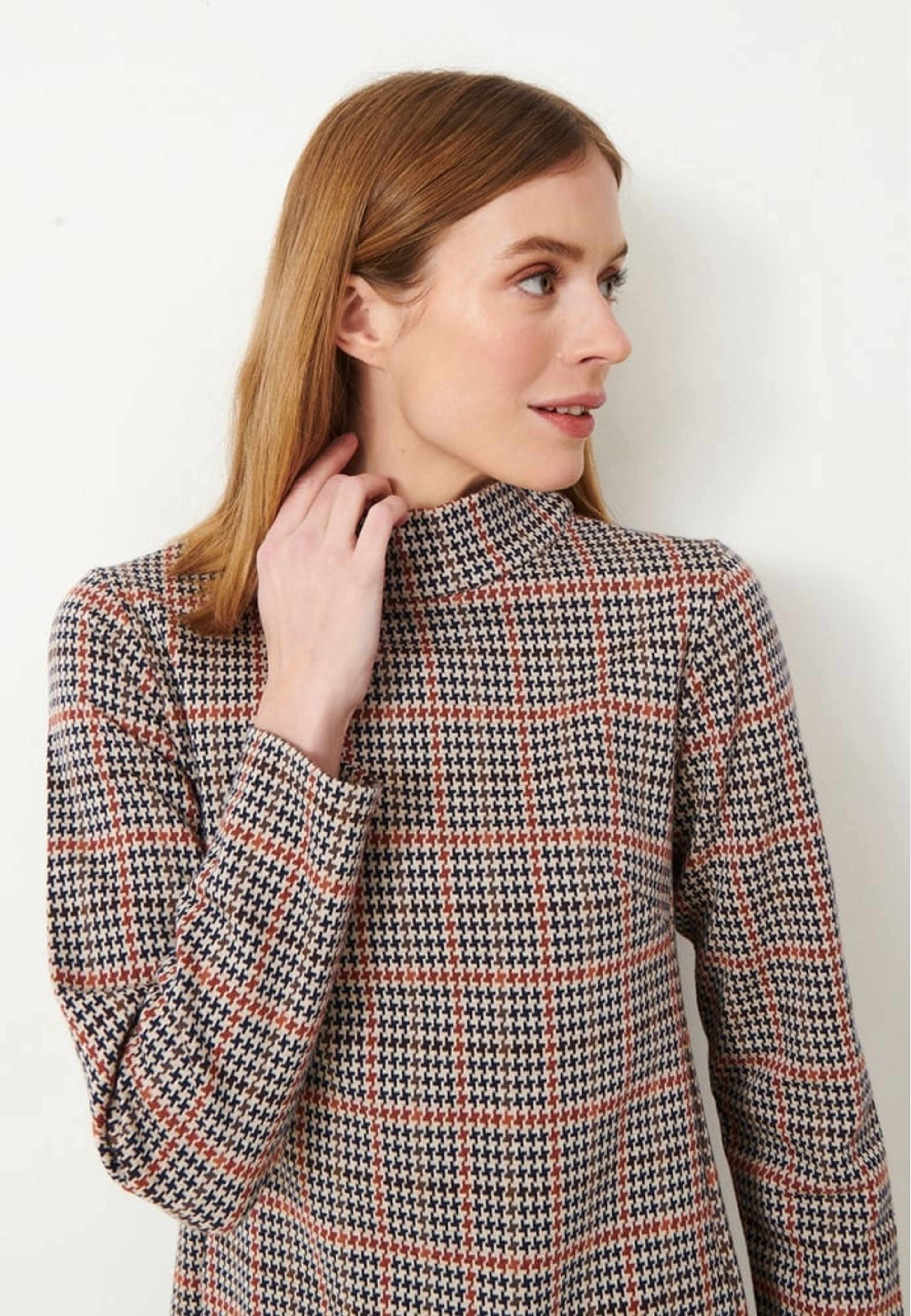 Bernadette Dress Glencheck, från Jumperfabriken, i färgen multi. Klicka för att öppna bilden i stort format