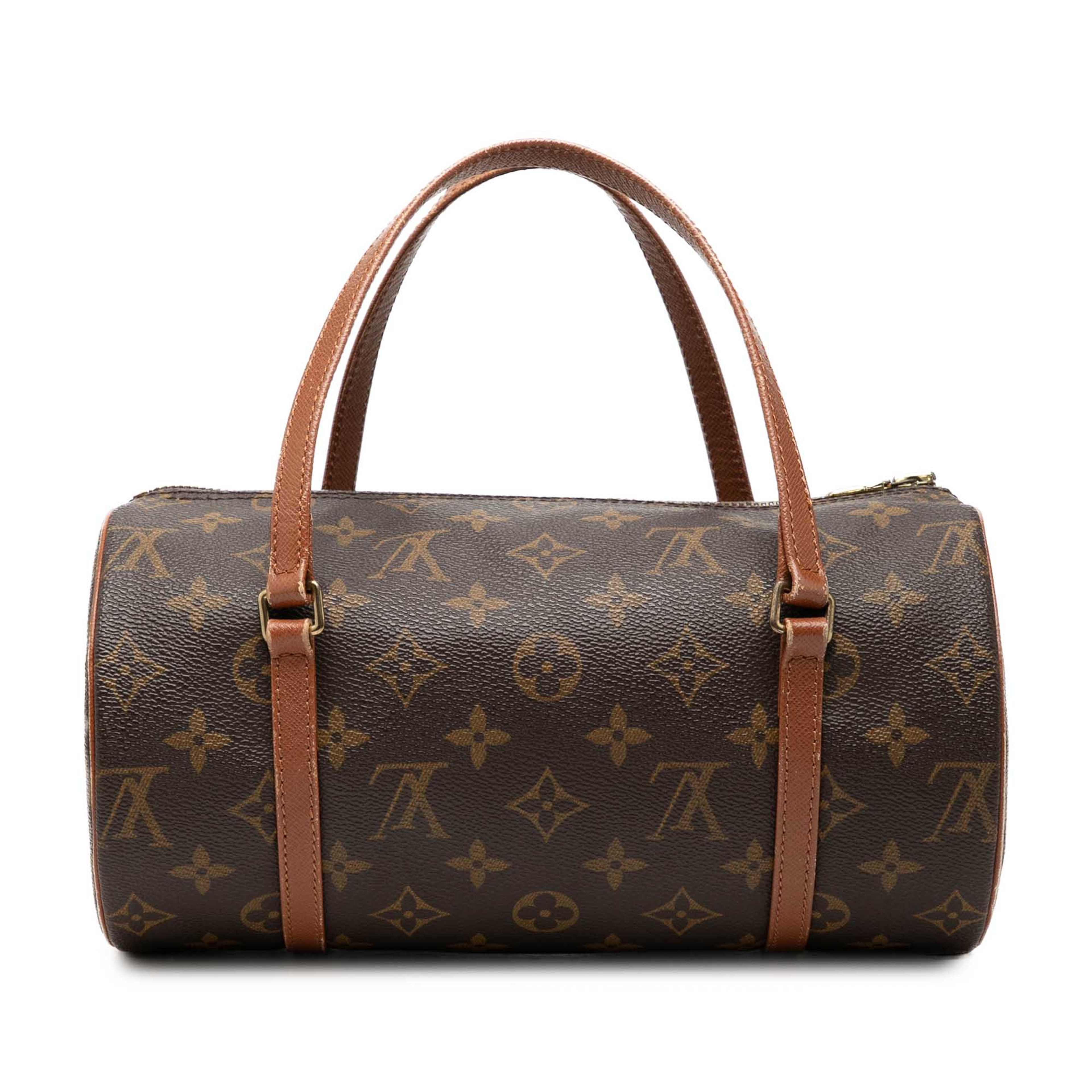 Louis Vuitton Monogram Papillon 26, från Luxclusif, i färgen brun. Klicka för att öppna bilden i stort format