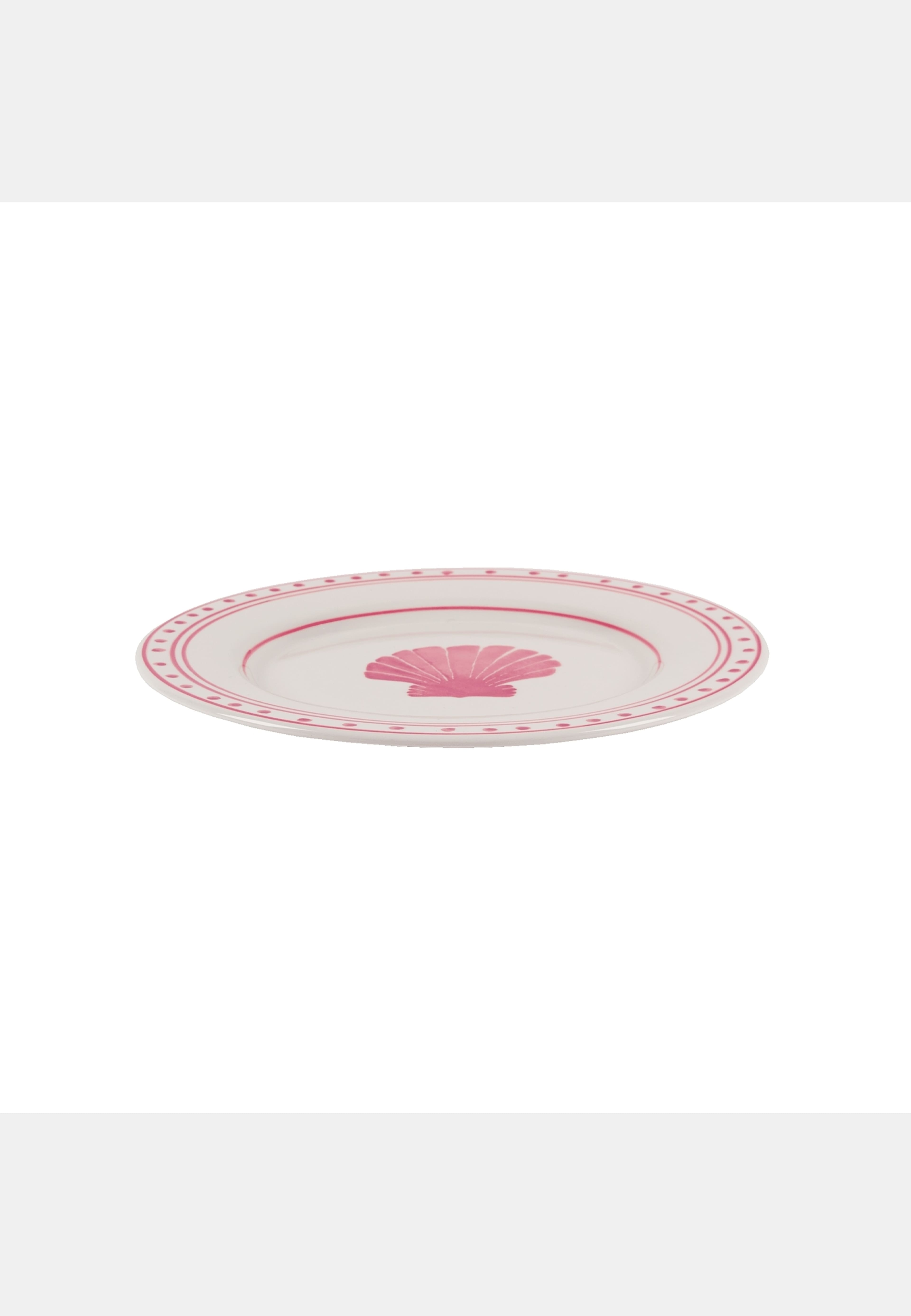 Shell Tallrik - 28 Cm, från Pick A Poppy, i färgen dark pink. Klicka för att öppna bilden i stort format