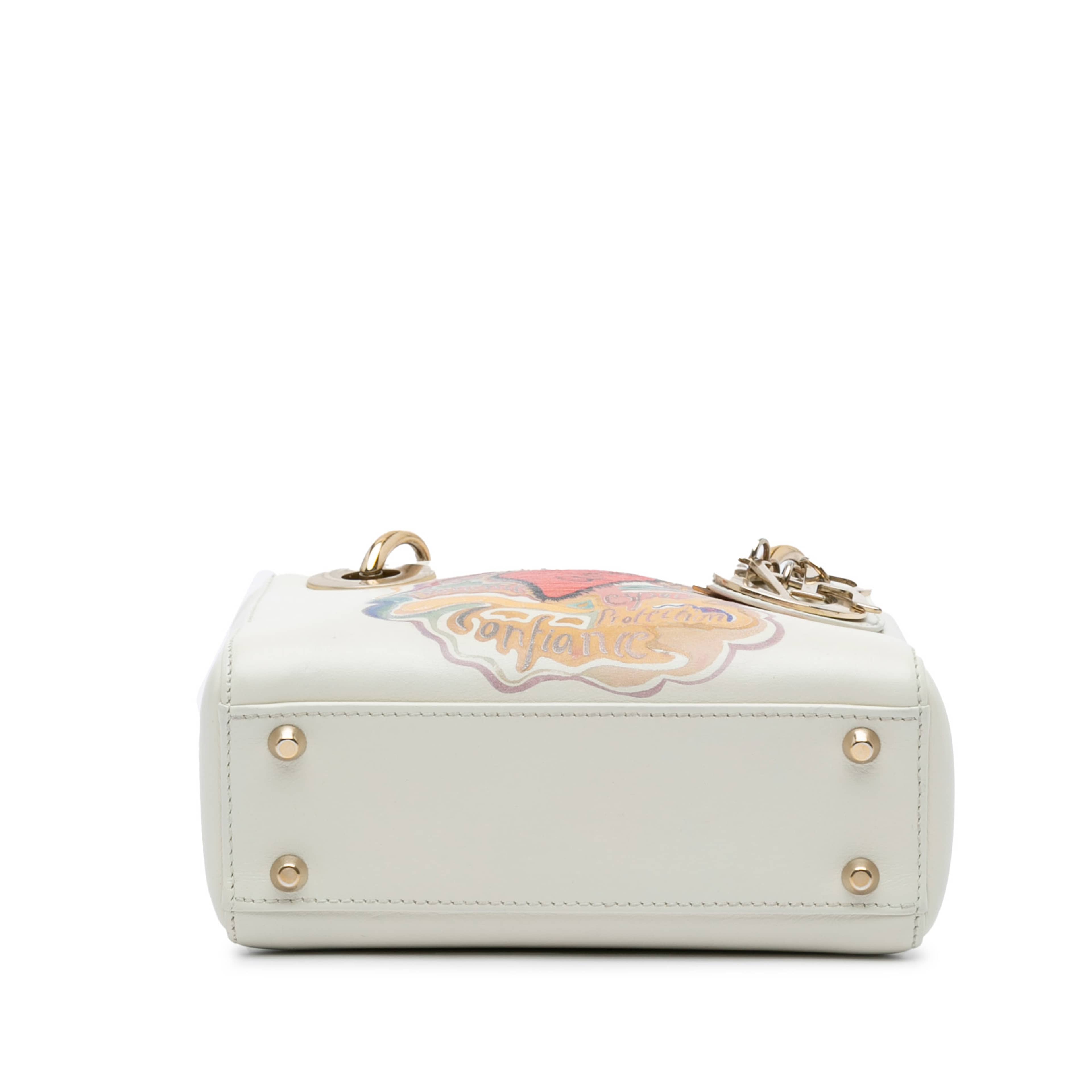 Dior Niki De Saint Phalle Mini Calfskin Dioramour Lady Dior