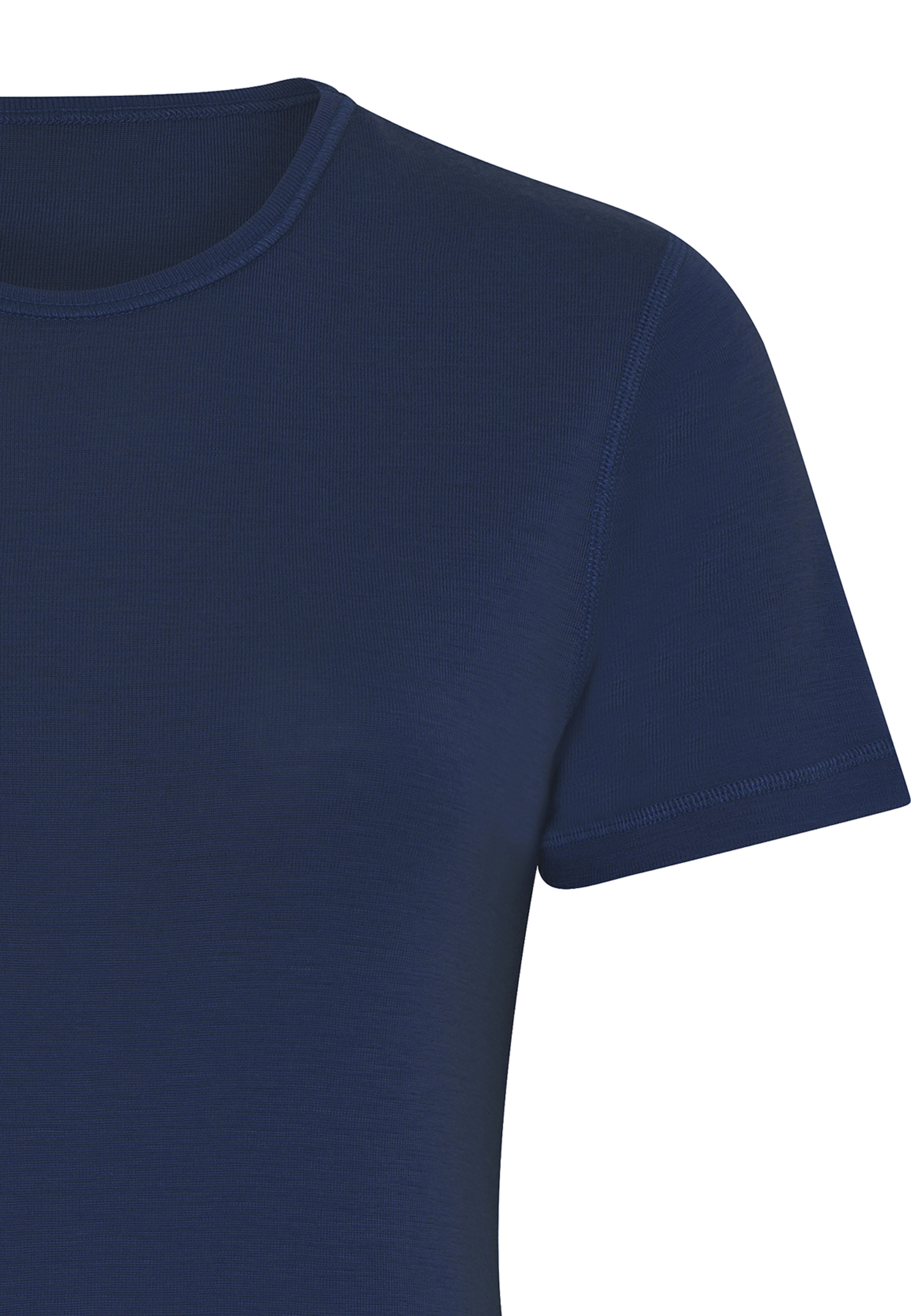2-pack 100% Merinoull, T-shirt, Marinblått