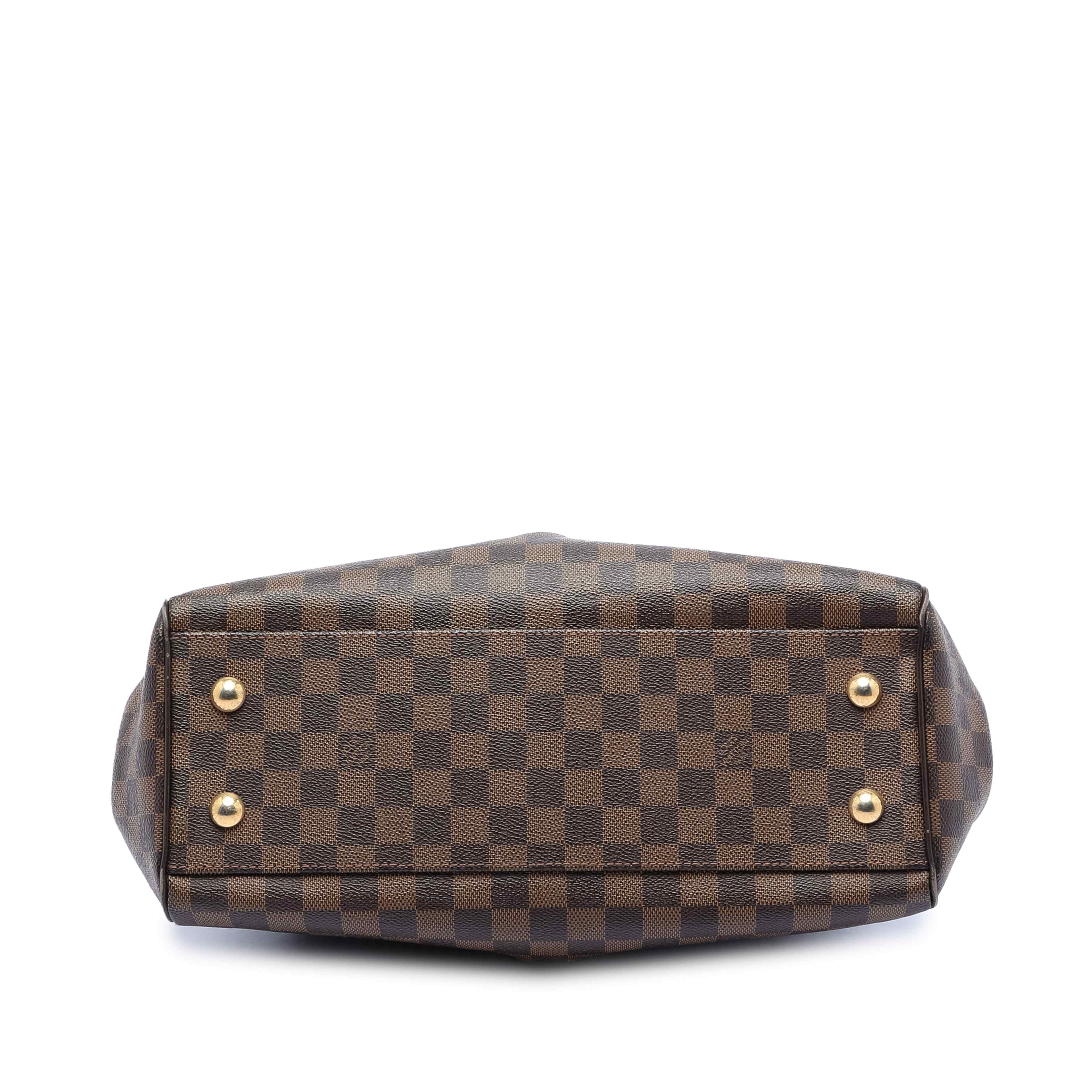 Louis Vuitton Damier Ebene Trevi Pm, från Luxclusif, i färgen brown. Klicka för att öppna bilden i stort format