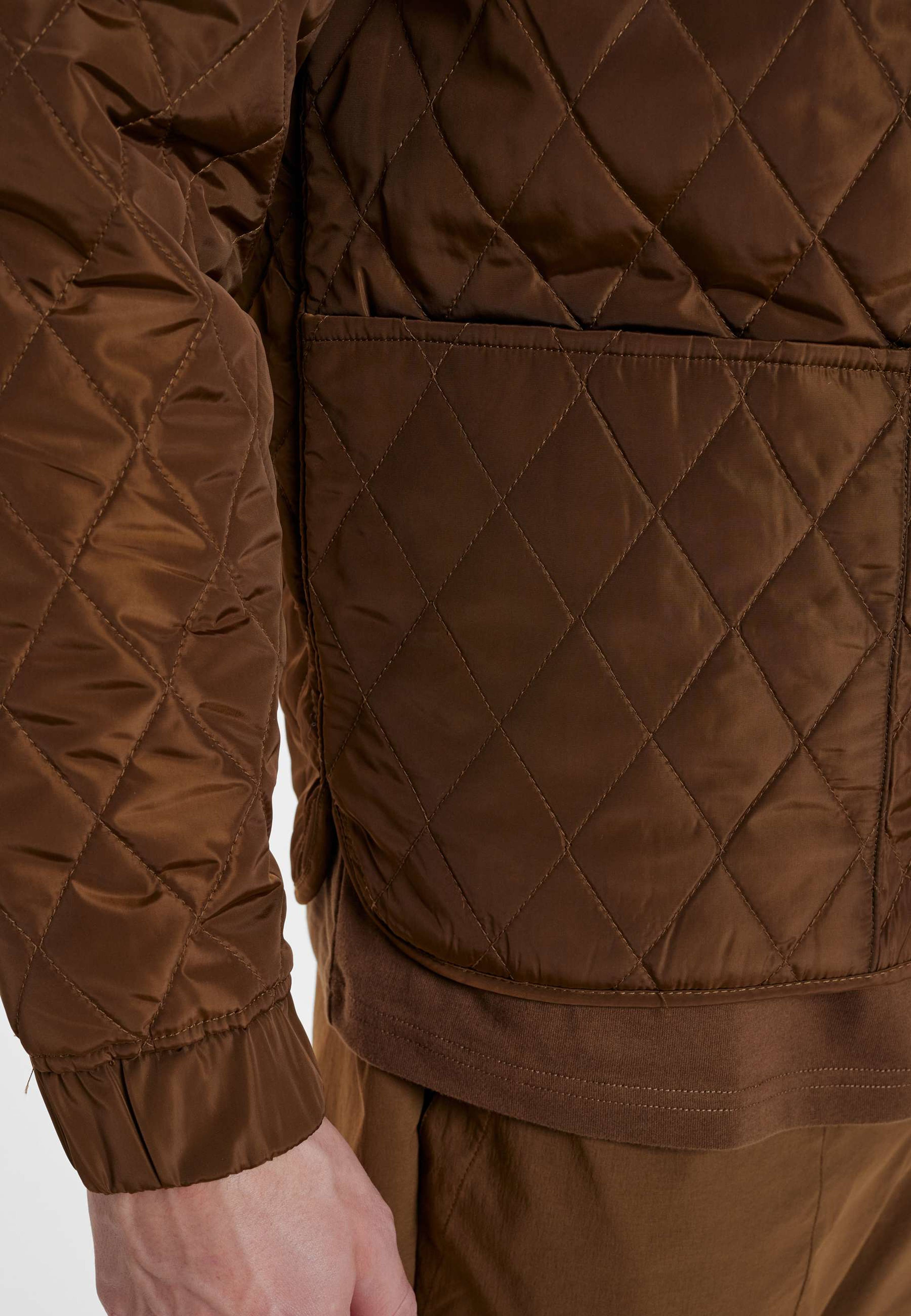 Quiltad Jacka | Återvunnen Polyester | Marinblå