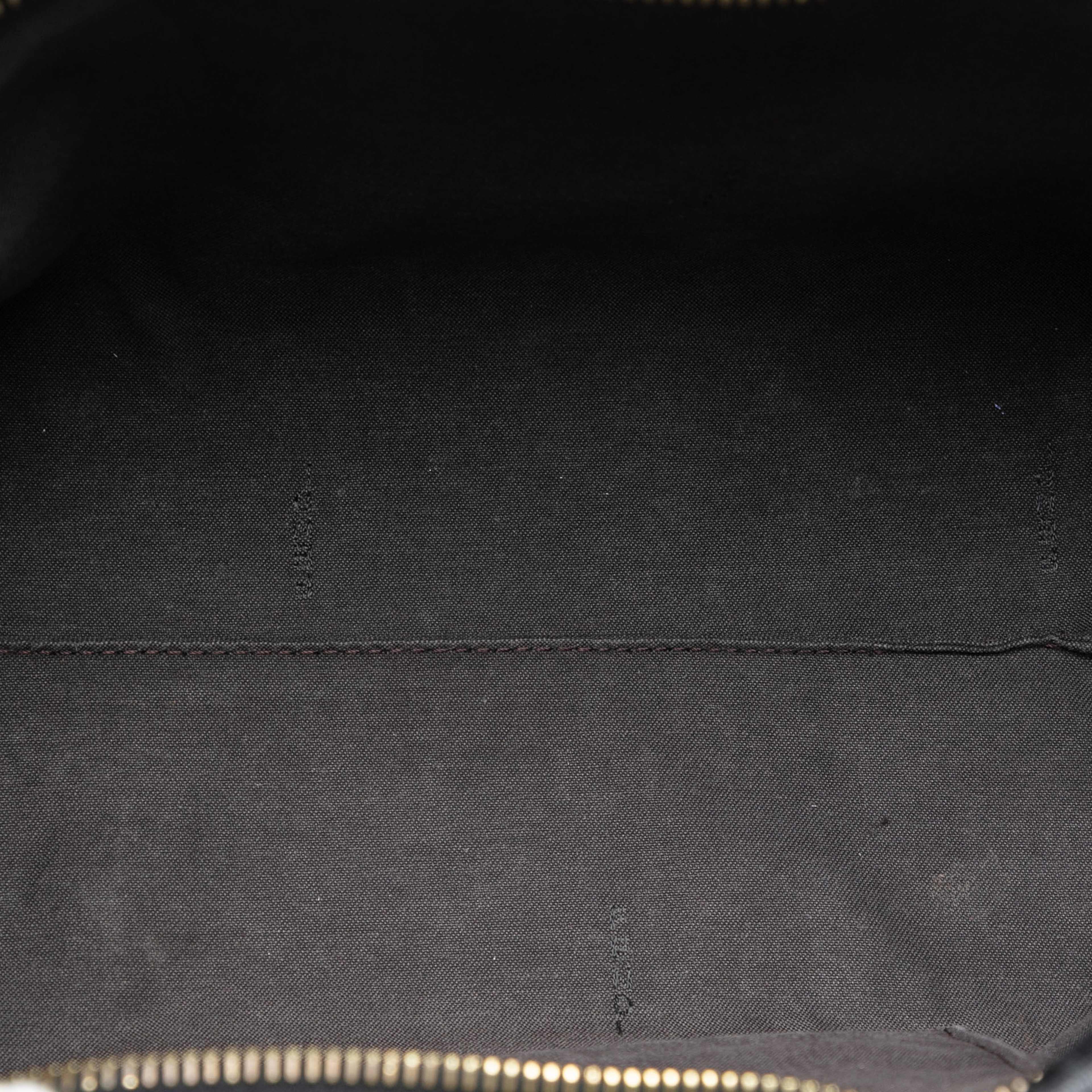 Fendi Zucchino Coated Canvas Tote, från Luxclusif, i färgen dark gray. Klicka för att öppna bilden i stort format