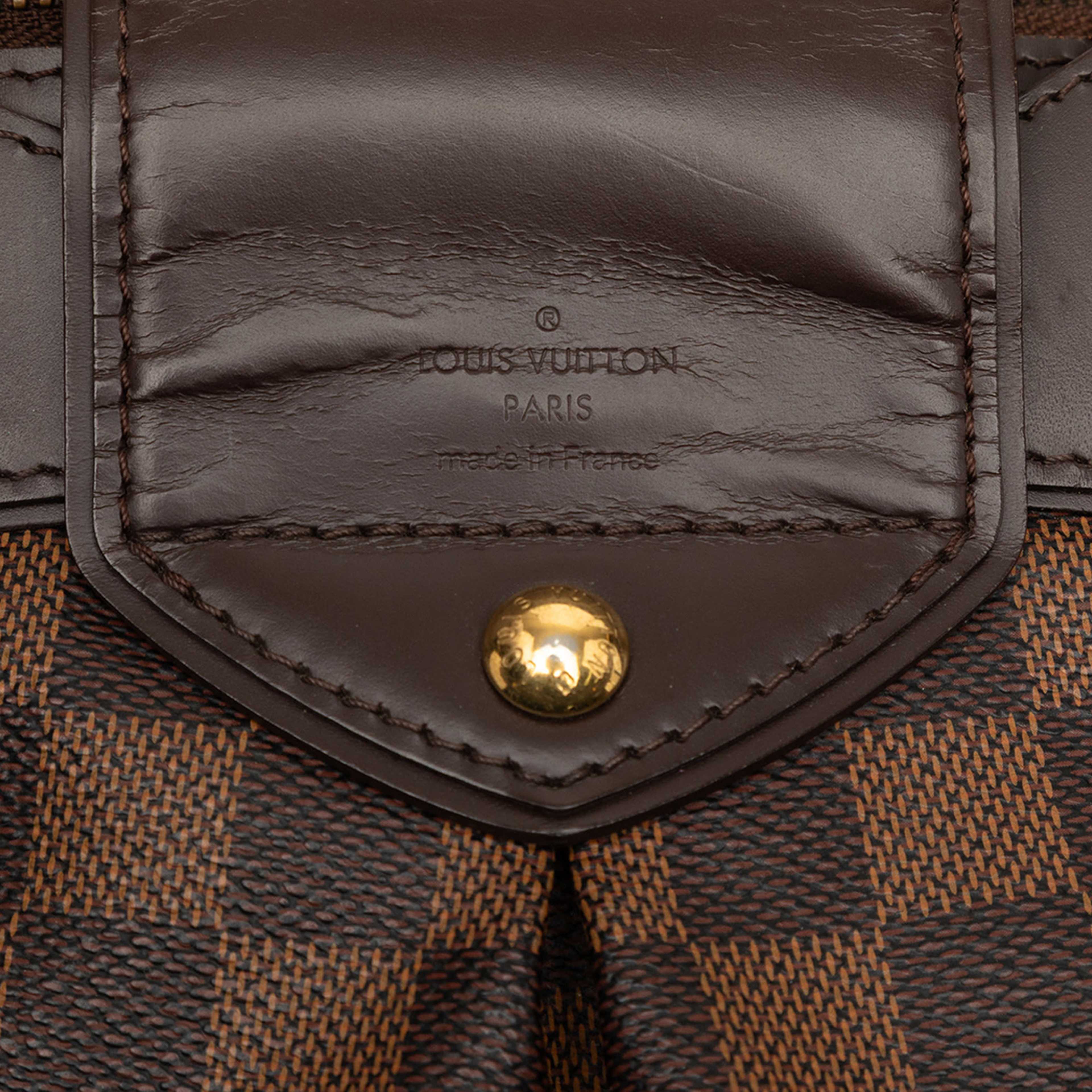 Louis Vuitton Damier Ebene Sistina Pm, från Luxclusif, i färgen brown. Klicka för att öppna bilden i stort format
