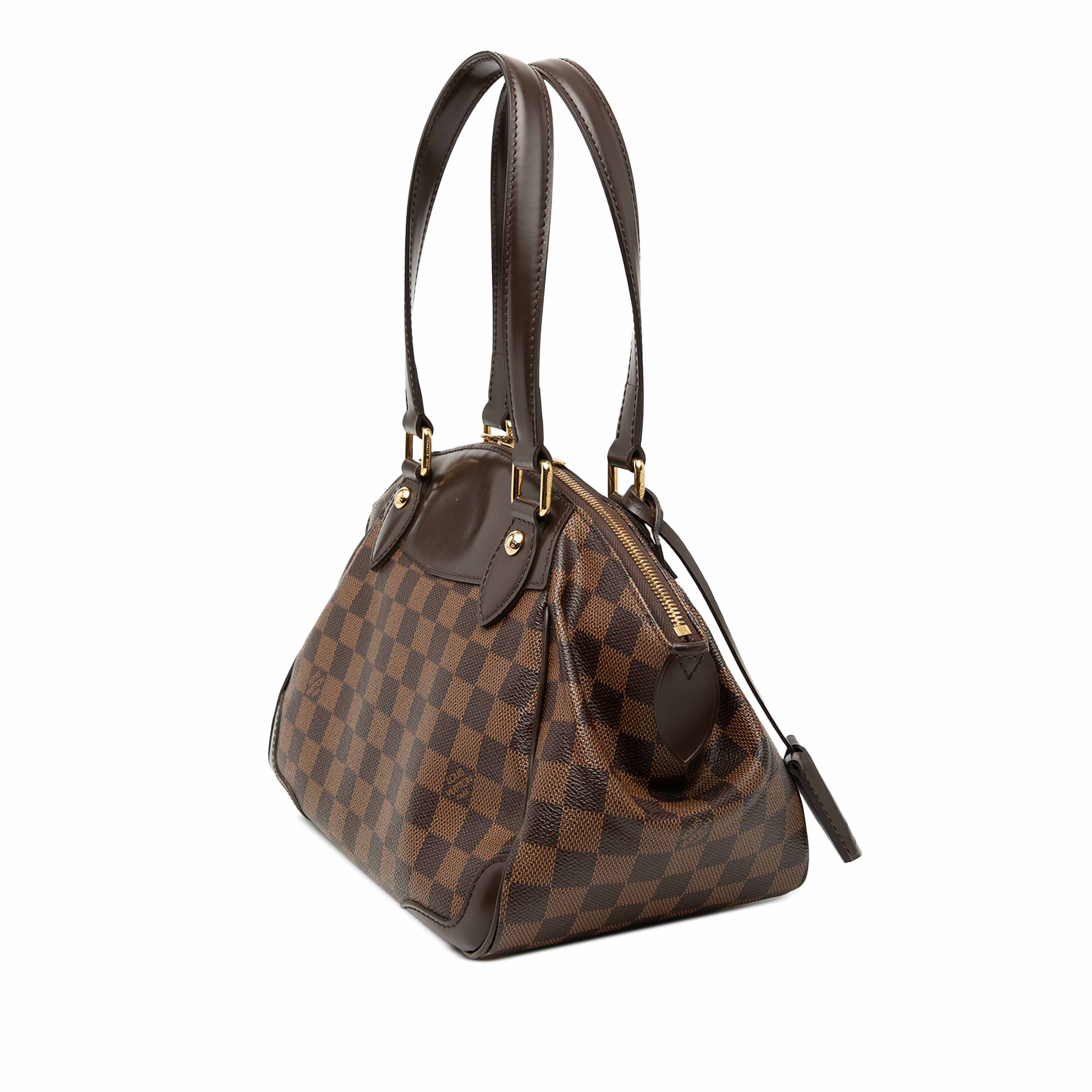 Louis Vuitton Damier Ebene Verona Pm, från Luxclusif, i färgen brun. Klicka för att öppna bilden i stort format