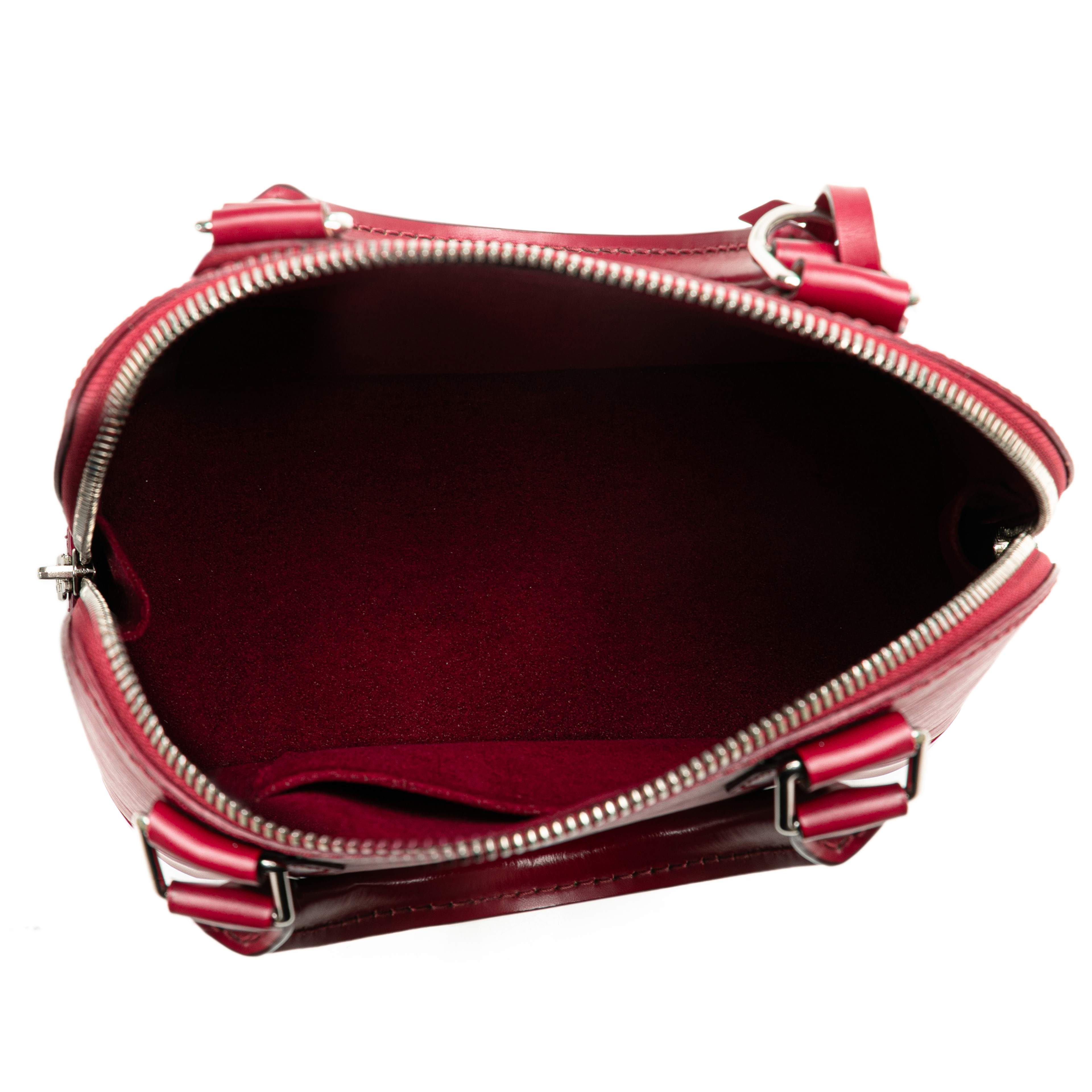Louis Vuitton Epi Alma Bb