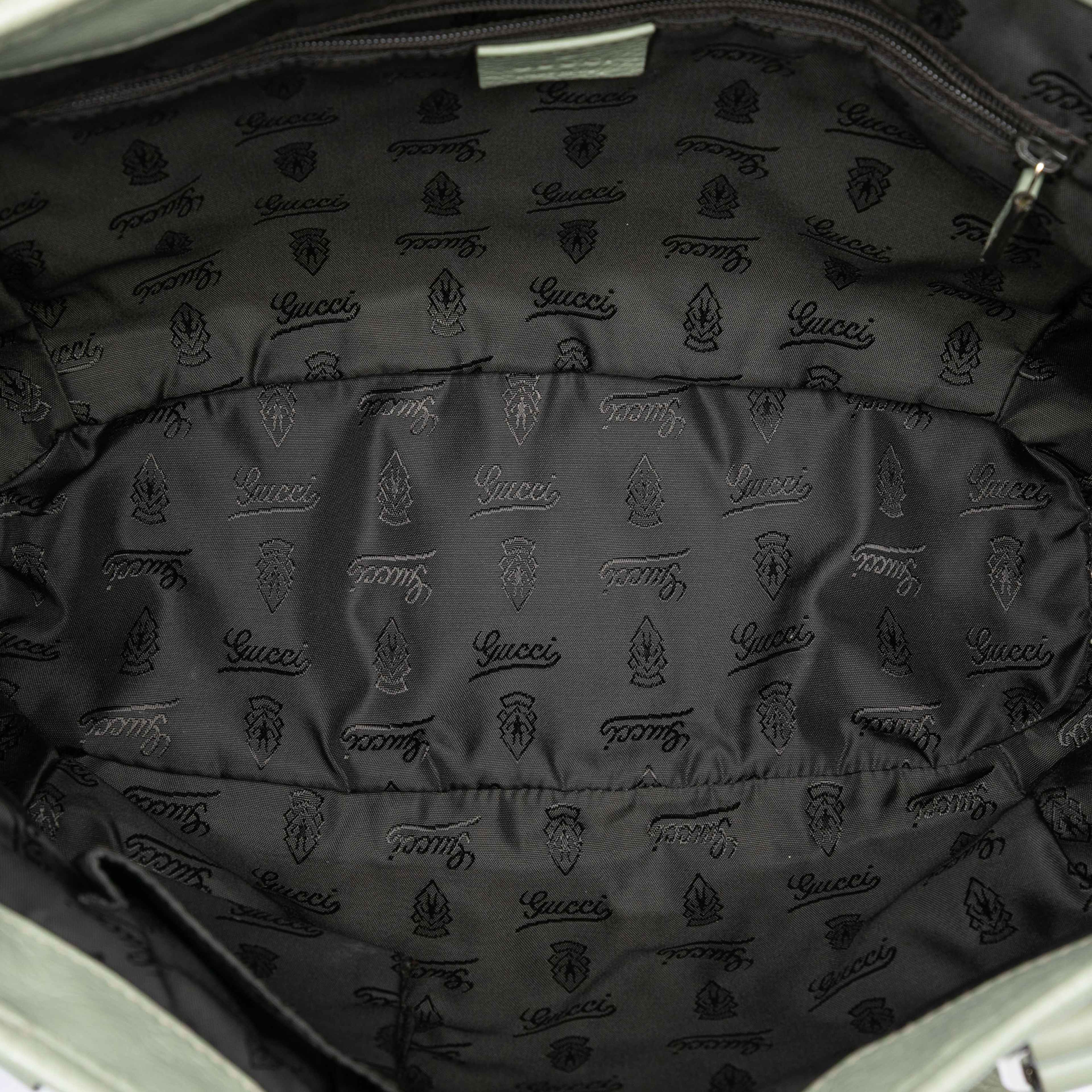 Gucci Small Gg Canvas Tribeca Tote, från Luxclusif, i färgen beige. Klicka för att öppna bilden i stort format