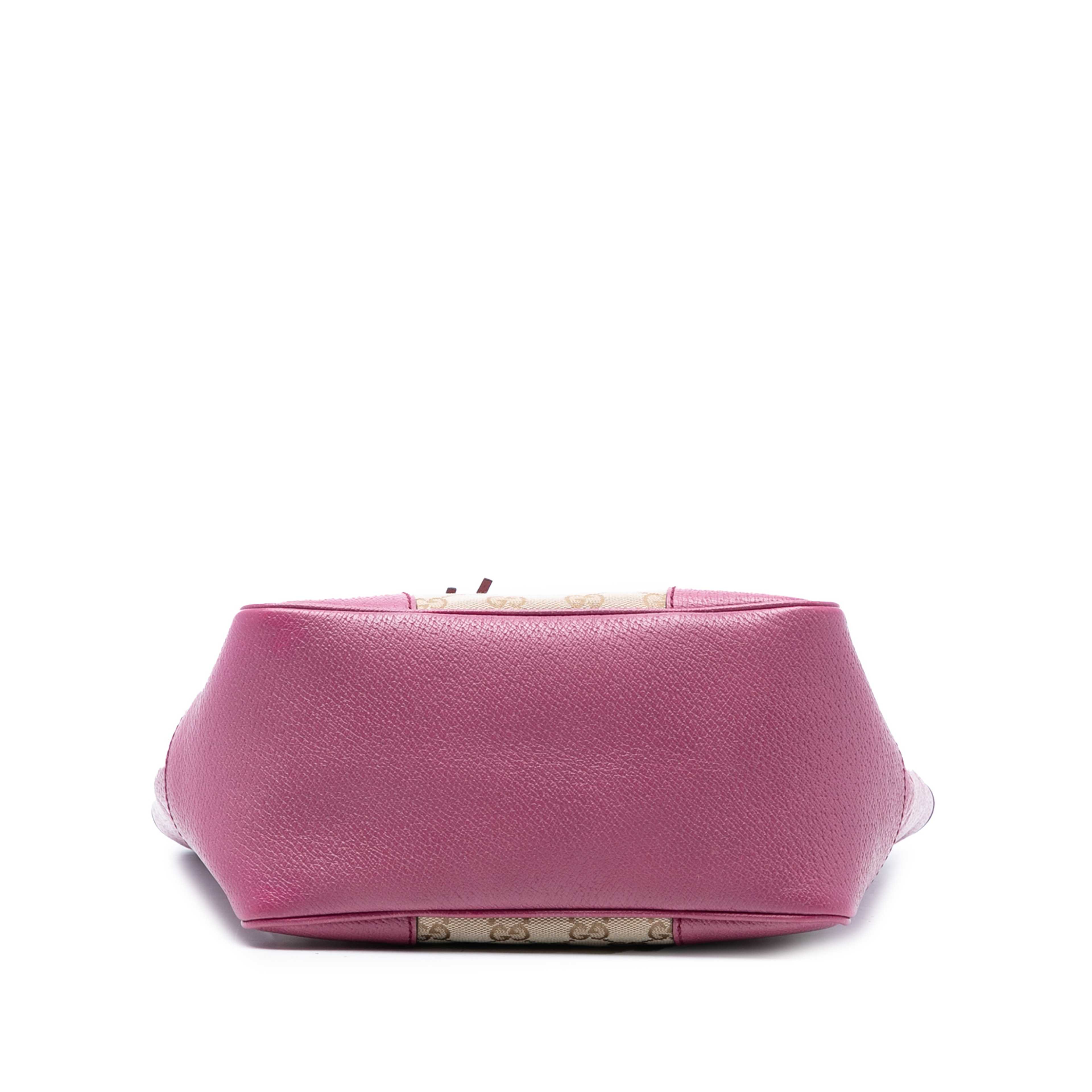 Gucci Gg Canvas Bree Tote, från Luxclusif, i färgen beige. Klicka för att öppna bilden i stort format