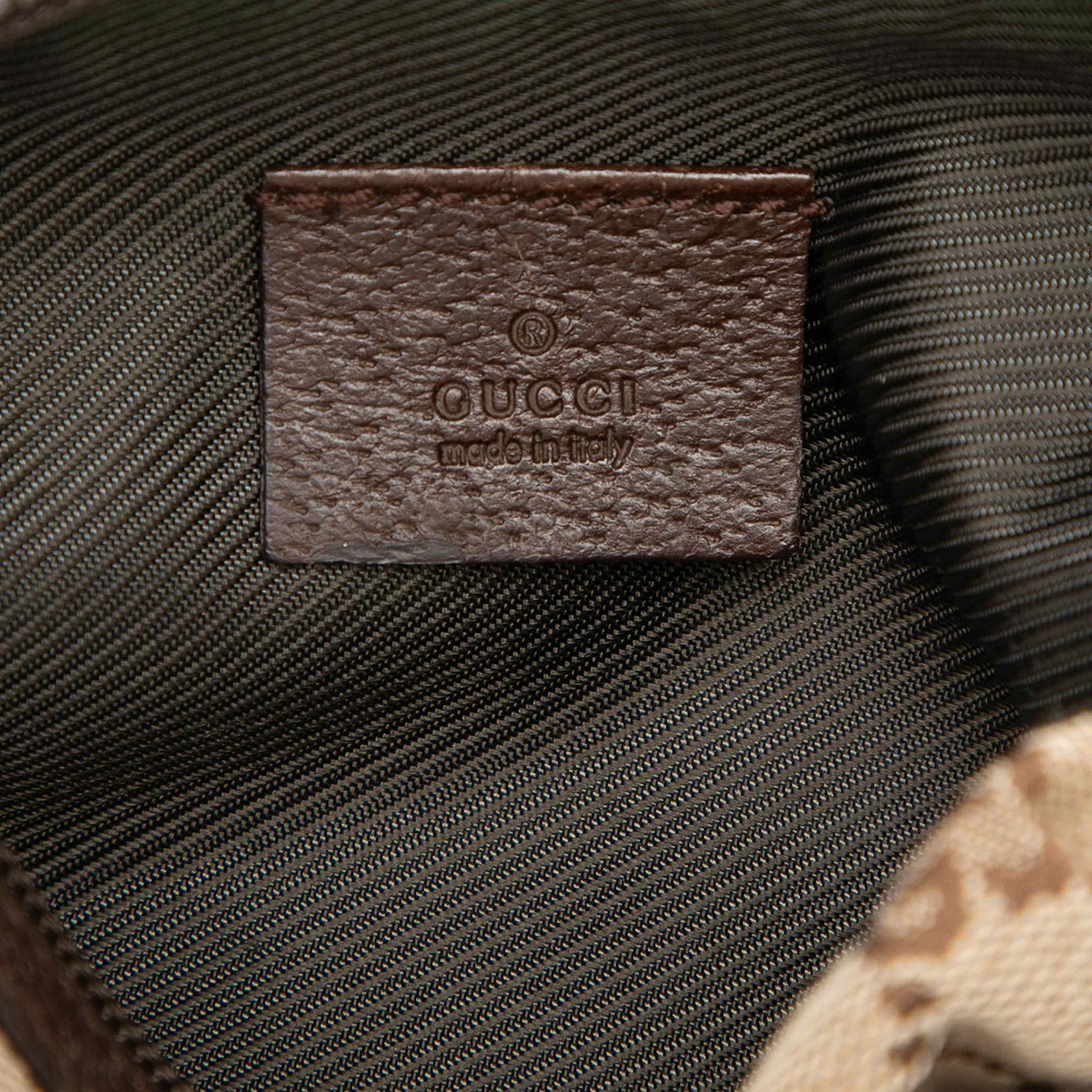 Gucci Gg Canvas Balthus Cosmetic Pouch, från Luxclusif, i färgen beige. Klicka för att öppna bilden i stort format