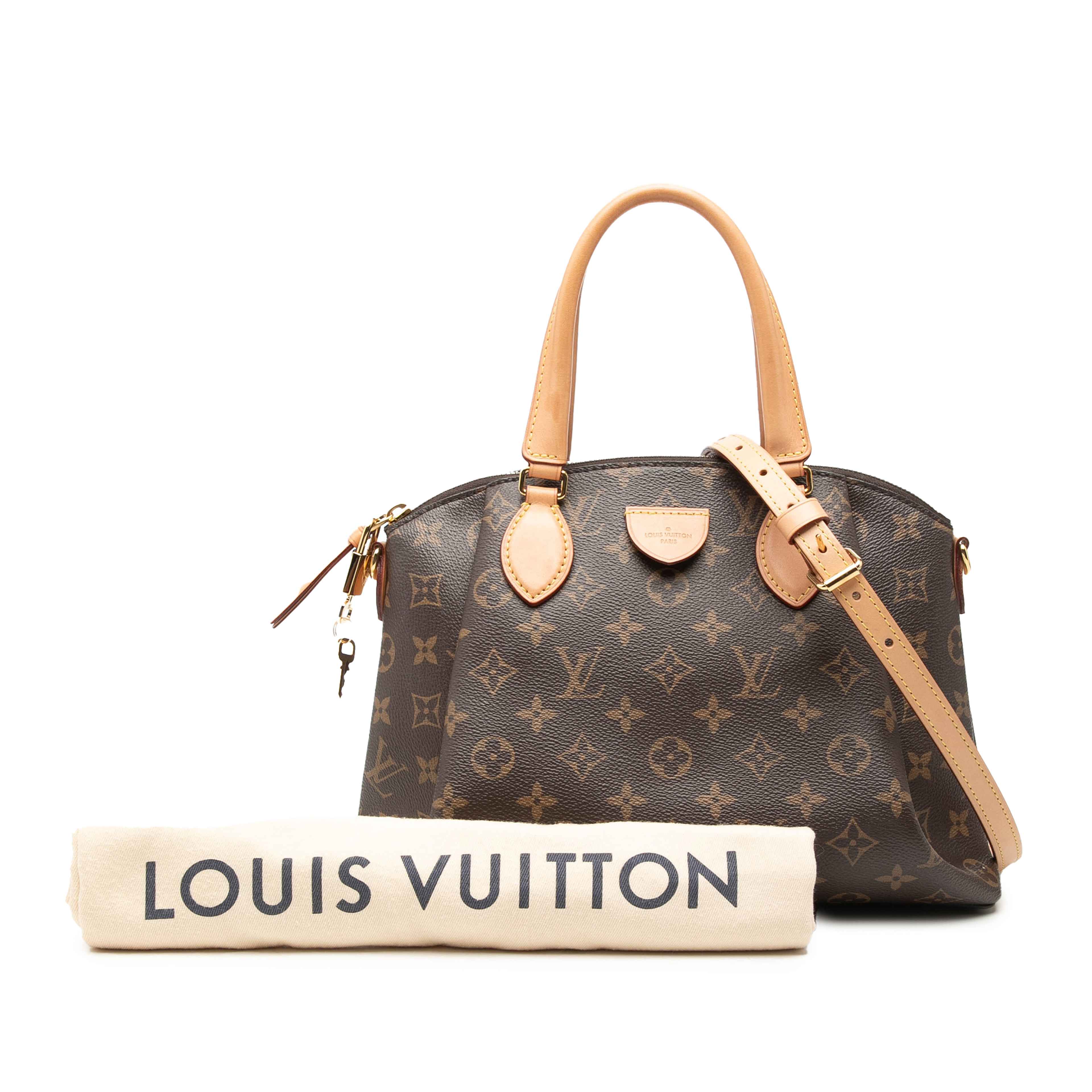 Louis Vuitton Monogram Rivoli Pm, från Luxclusif, i färgen brun. Klicka för att öppna bilden i stort format