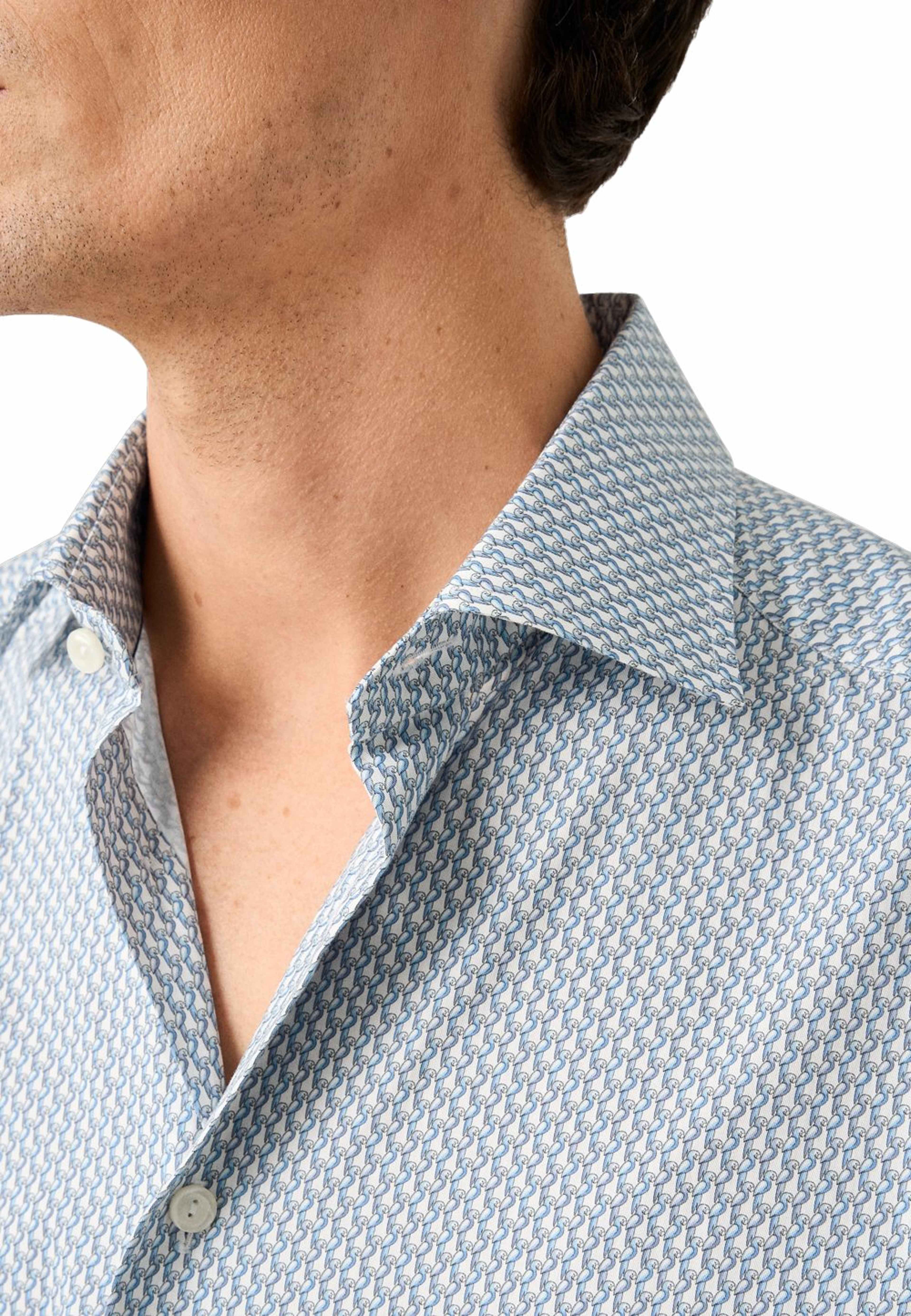 Signature Twill-skjorta Slim Fit