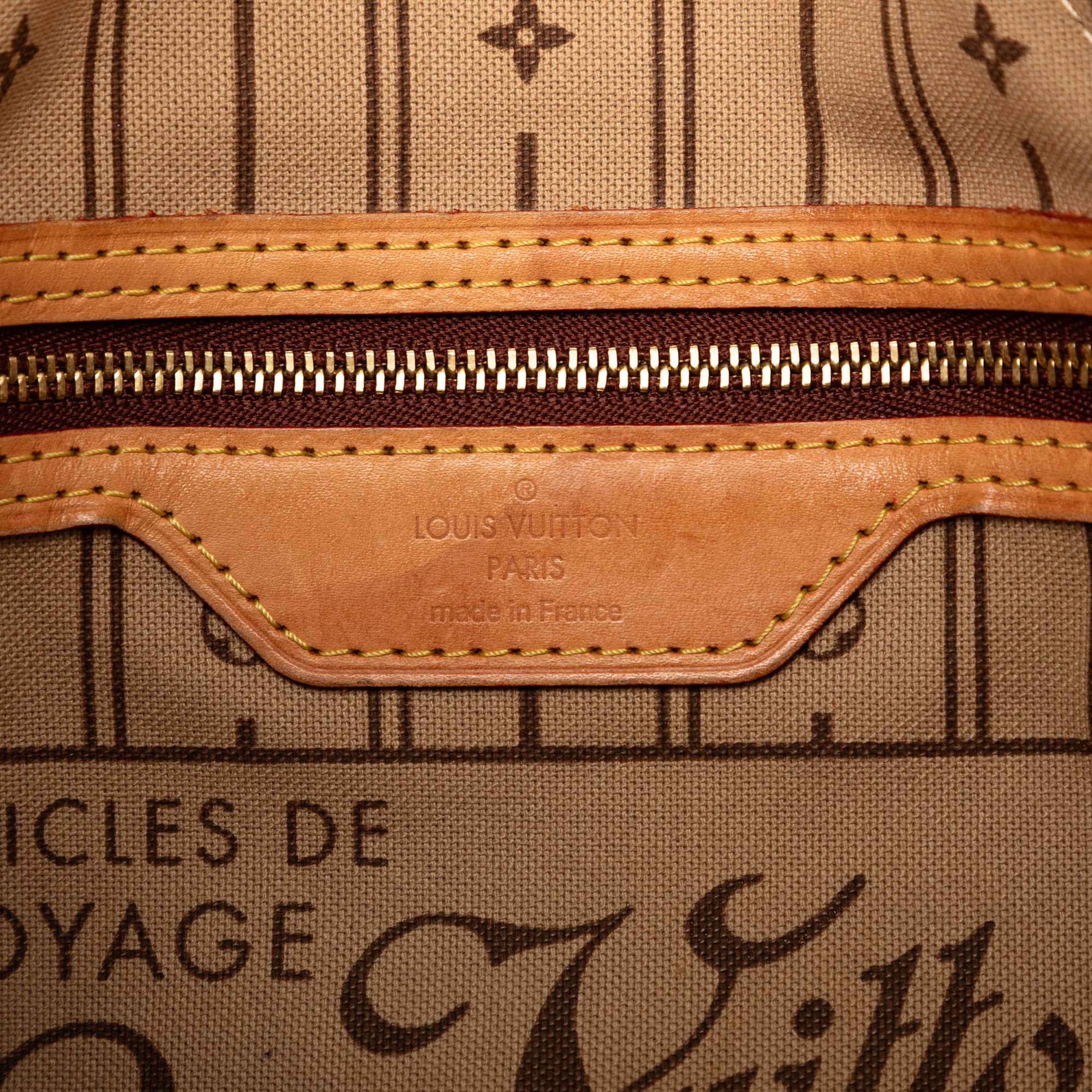 Louis Vuitton Monogram Neverfull Pm, från Luxclusif, i färgen brun. Klicka för att öppna bilden i stort format