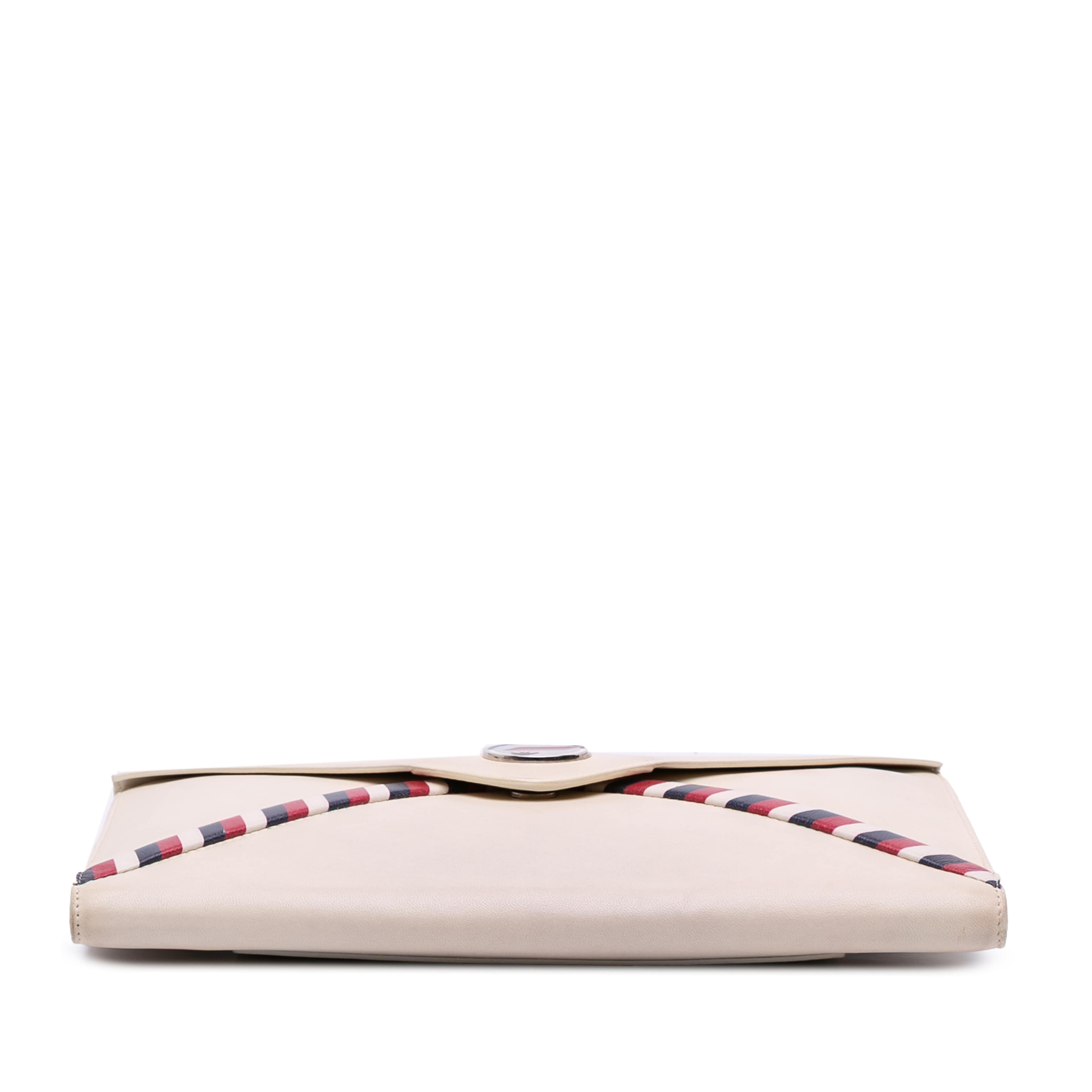 Chanel Lambskin Airlines Envelope Clutch