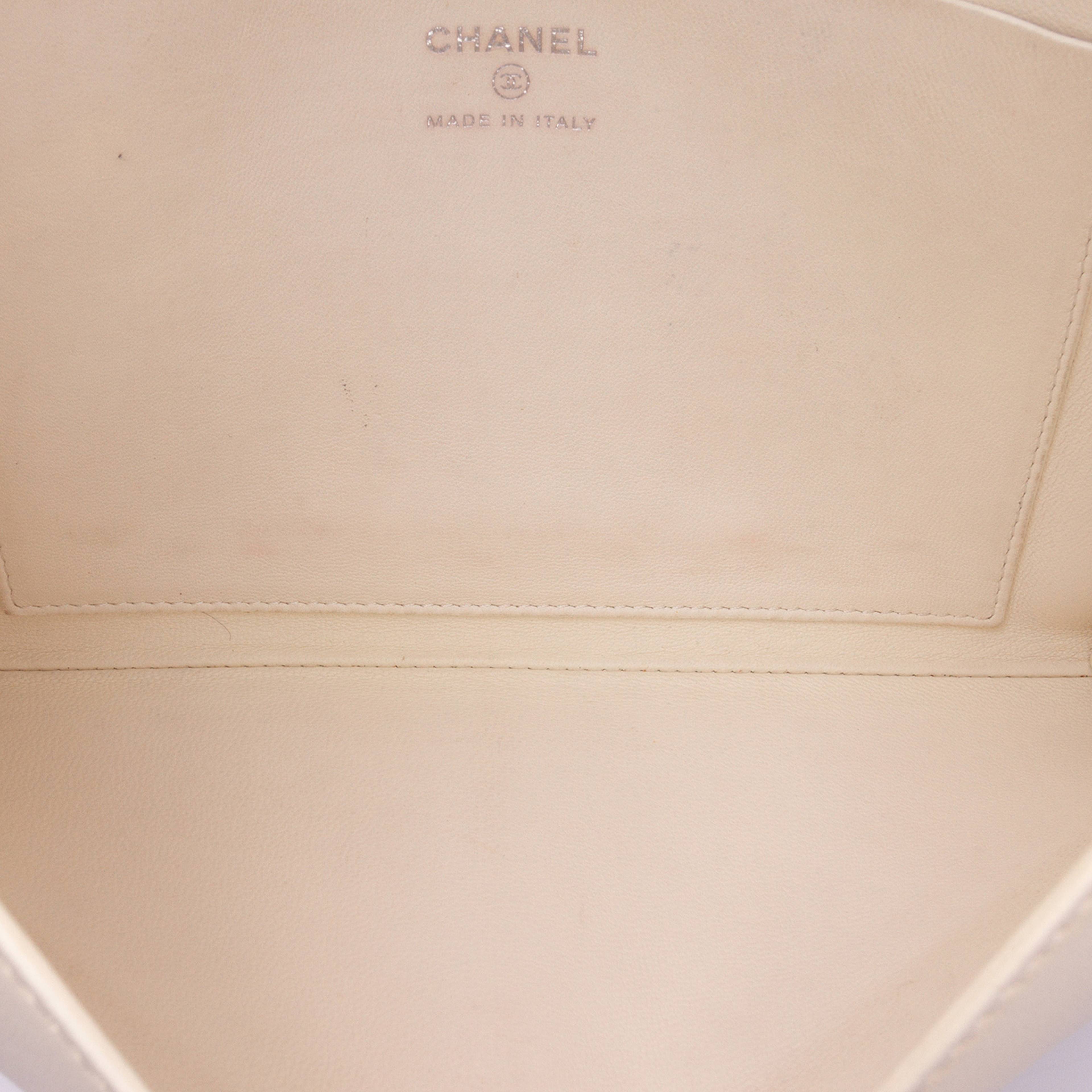 Chanel Lambskin Airlines Envelope Clutch