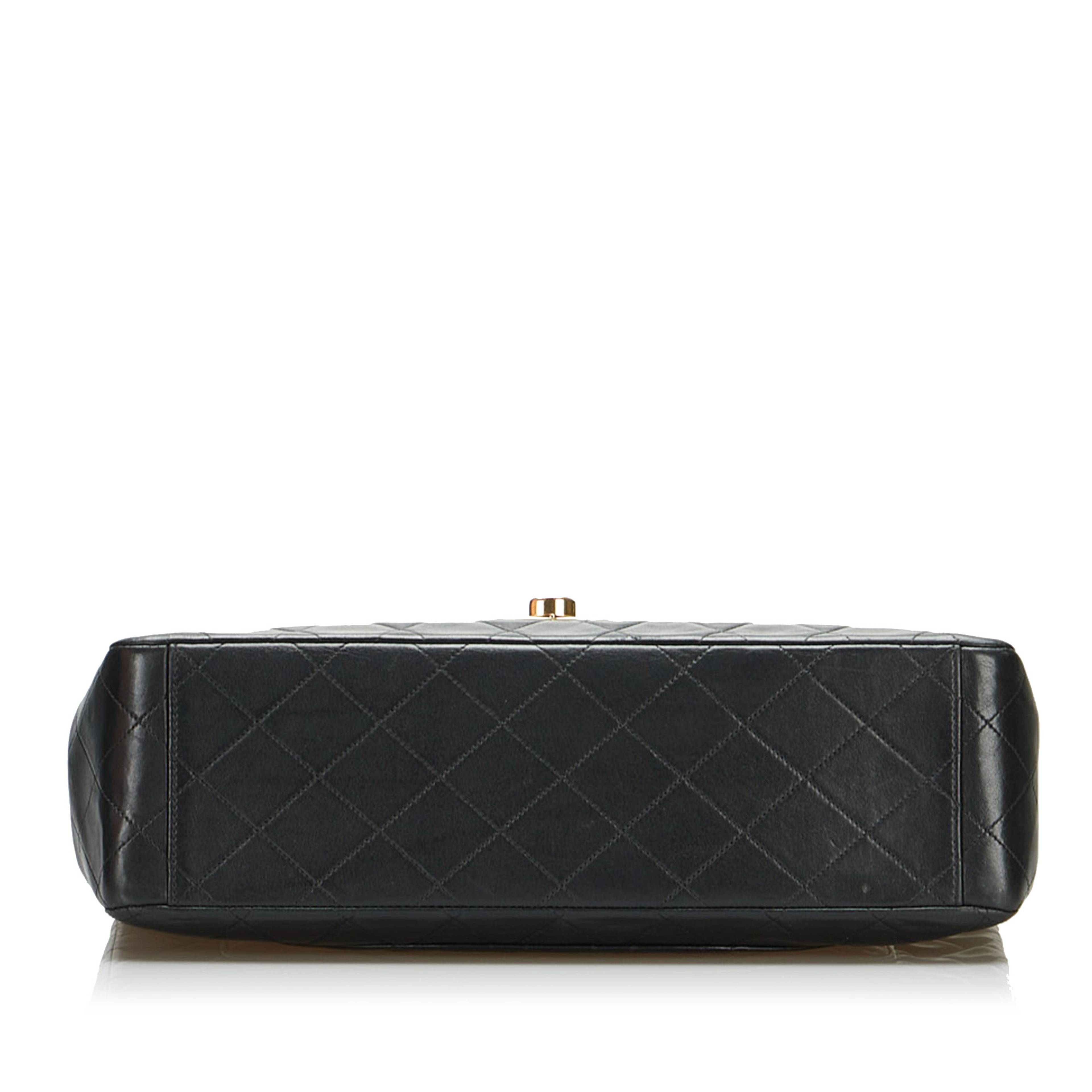 Chanel Maxi Xl Lambskin Single Flap