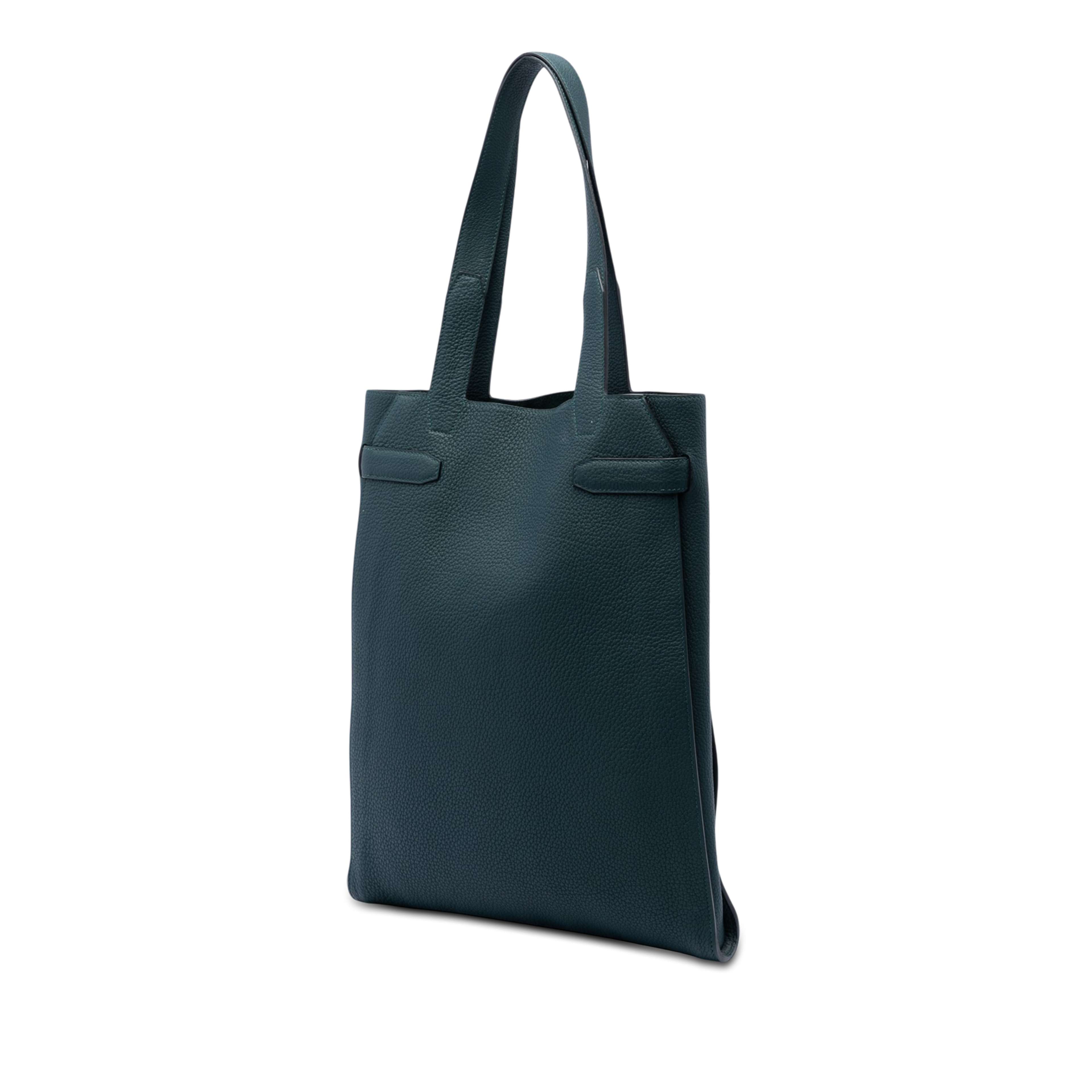 Hermès Negonda Cabas Vertige Tote, från Luxclusif, i färgen grön. Klicka för att öppna bilden i stort format
