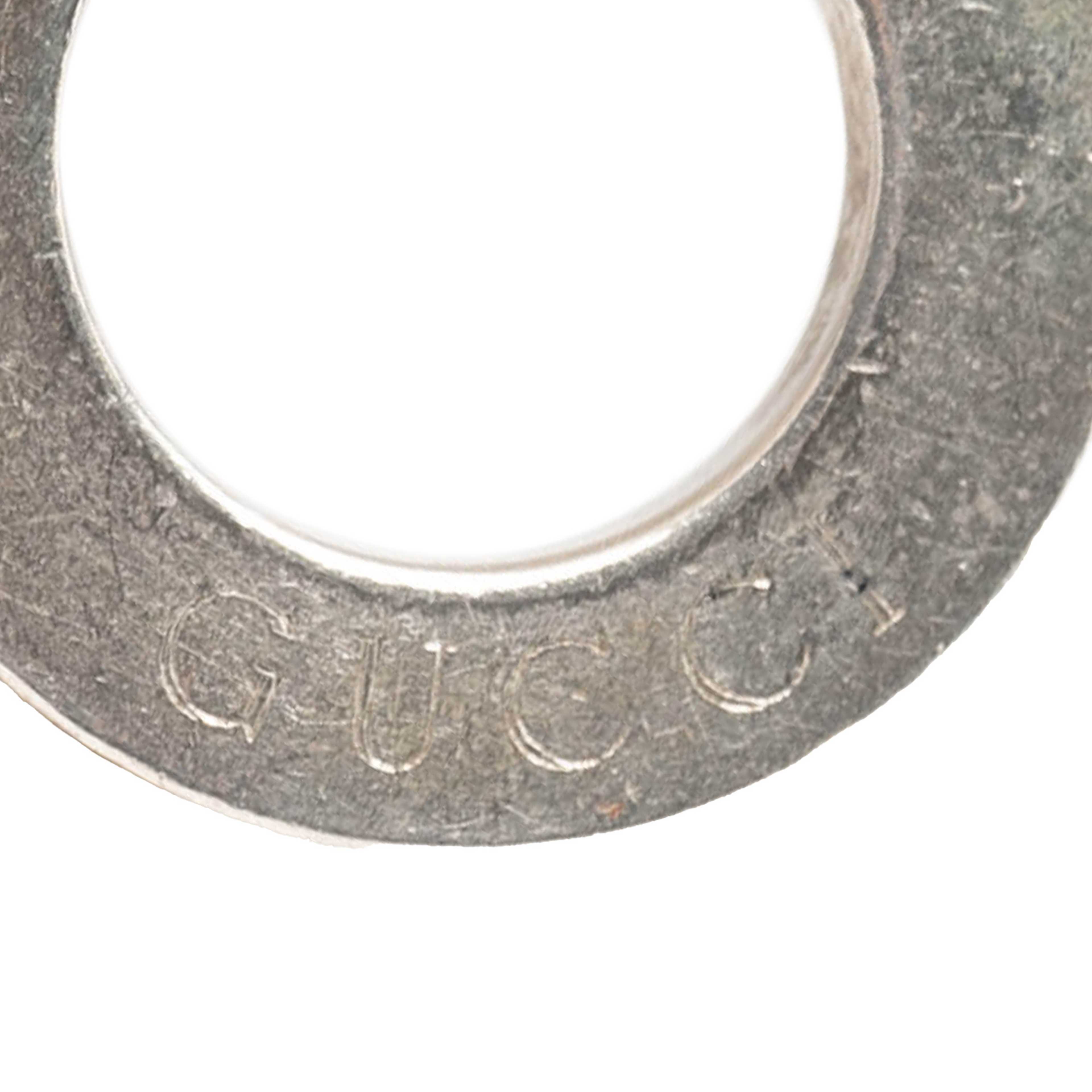 Gucci Sterling Silver Ball Chain Toggle Bracelet, från Luxclusif, i färgen silver. Klicka för att öppna bilden i stort format