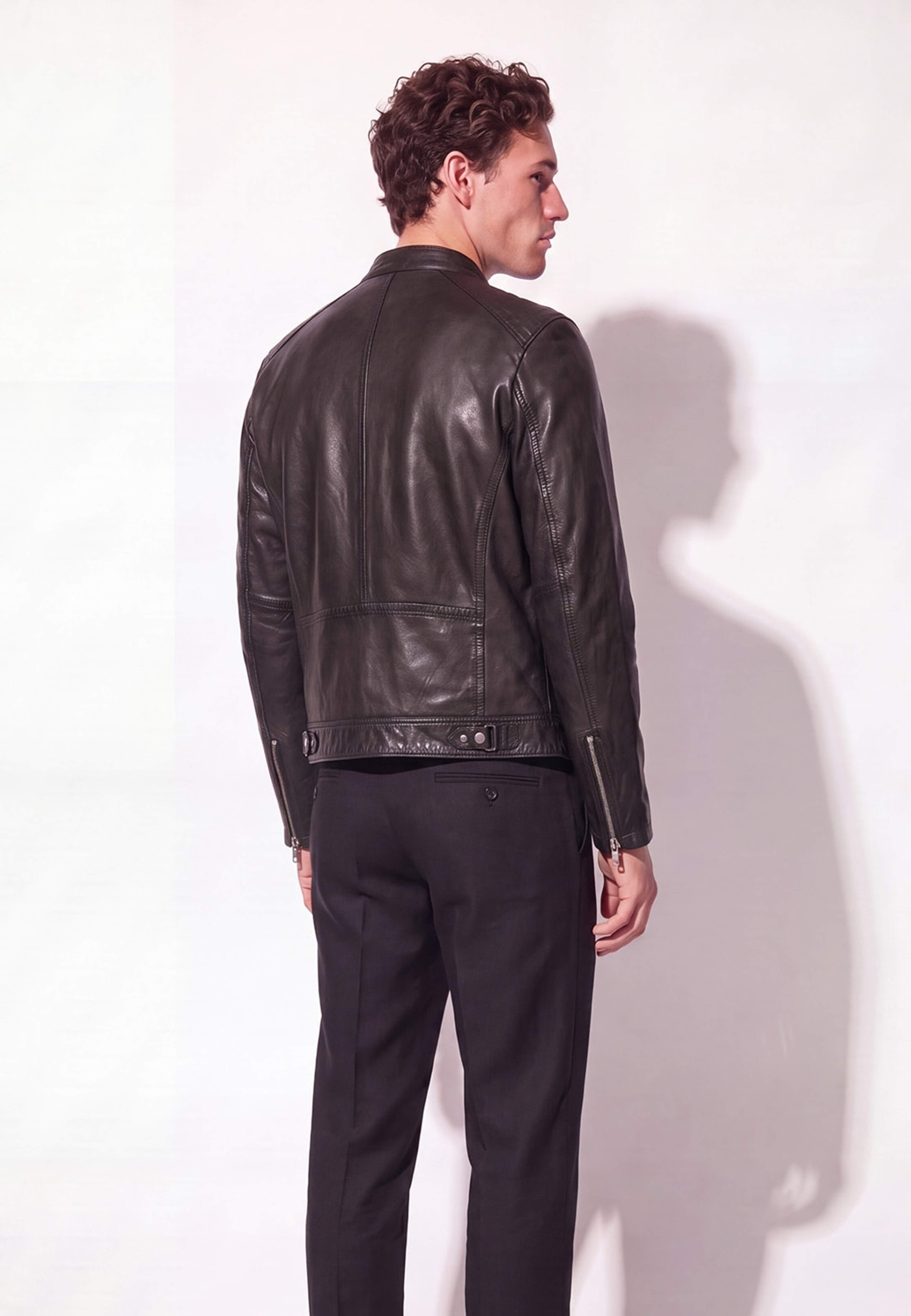 Ryder Jacket, från ROCKANDBLUE, i färgen black. Klicka för att öppna bilden i stort format