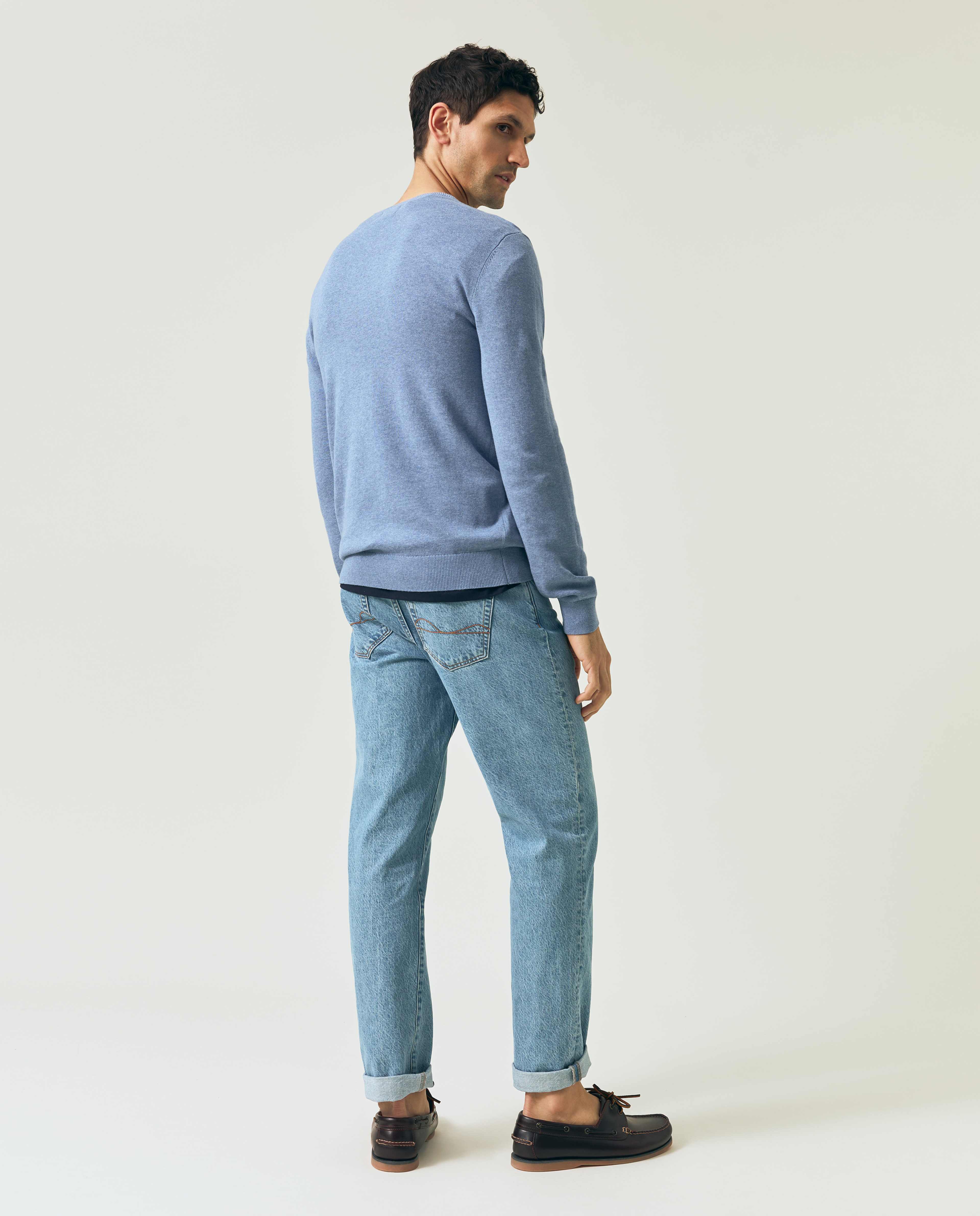 Cotton Crew Neck Sweater