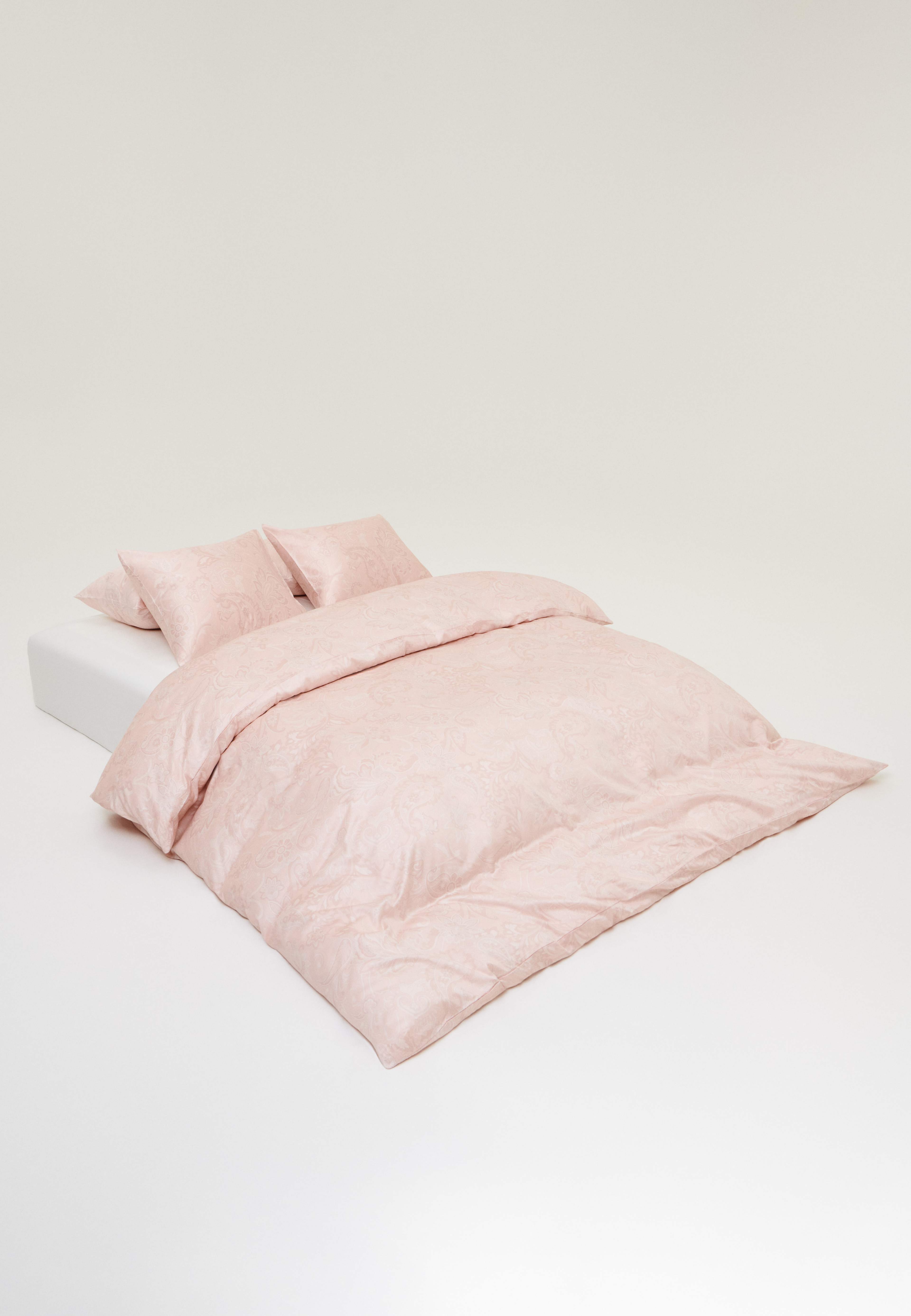 Bäddset Arkipelag Pattern Dubbelt Rosa 220x220cm Med 2st Örngott 50x60cm