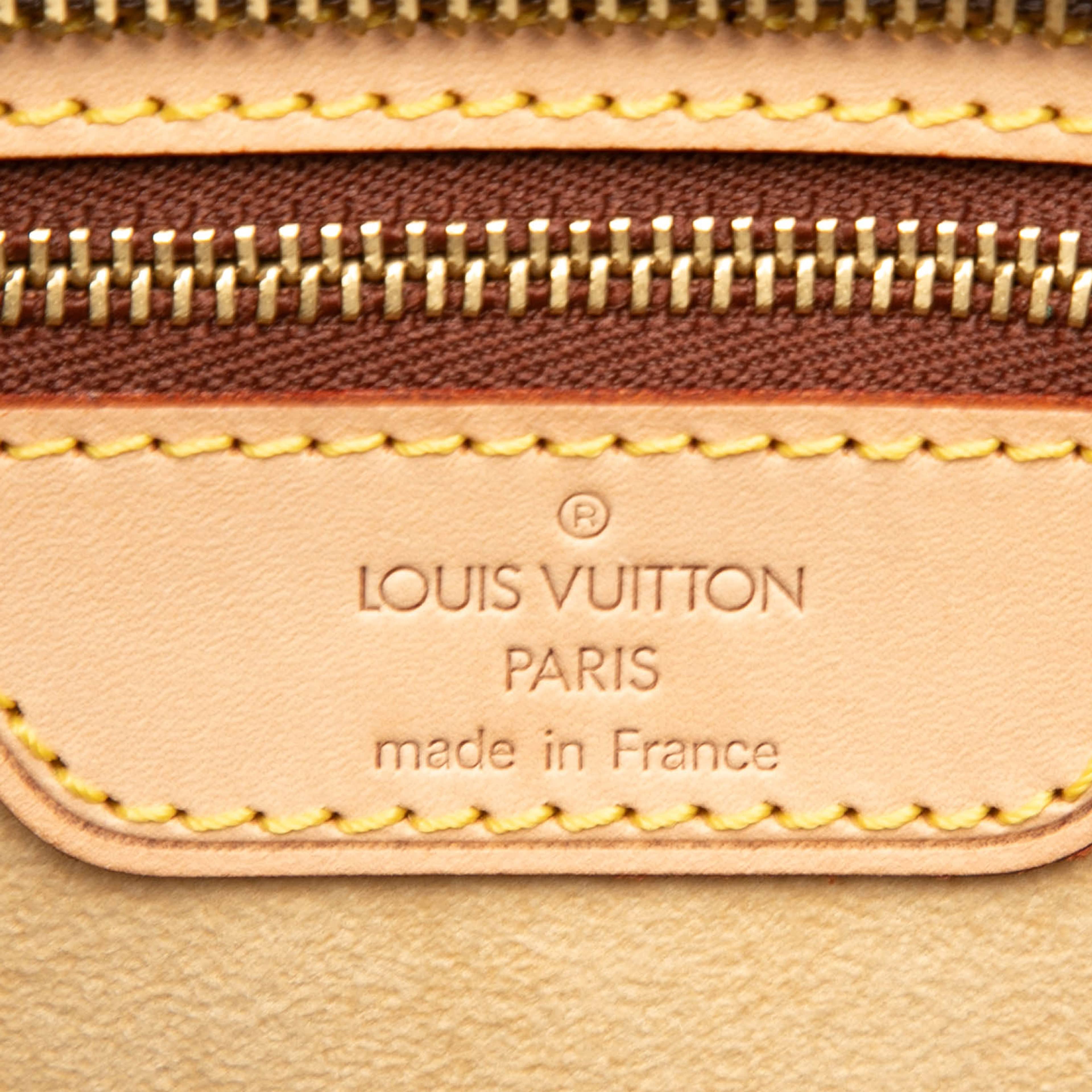 Louis Vuitton Monogram Luco, från Luxclusif, i färgen brown. Klicka för att öppna bilden i stort format