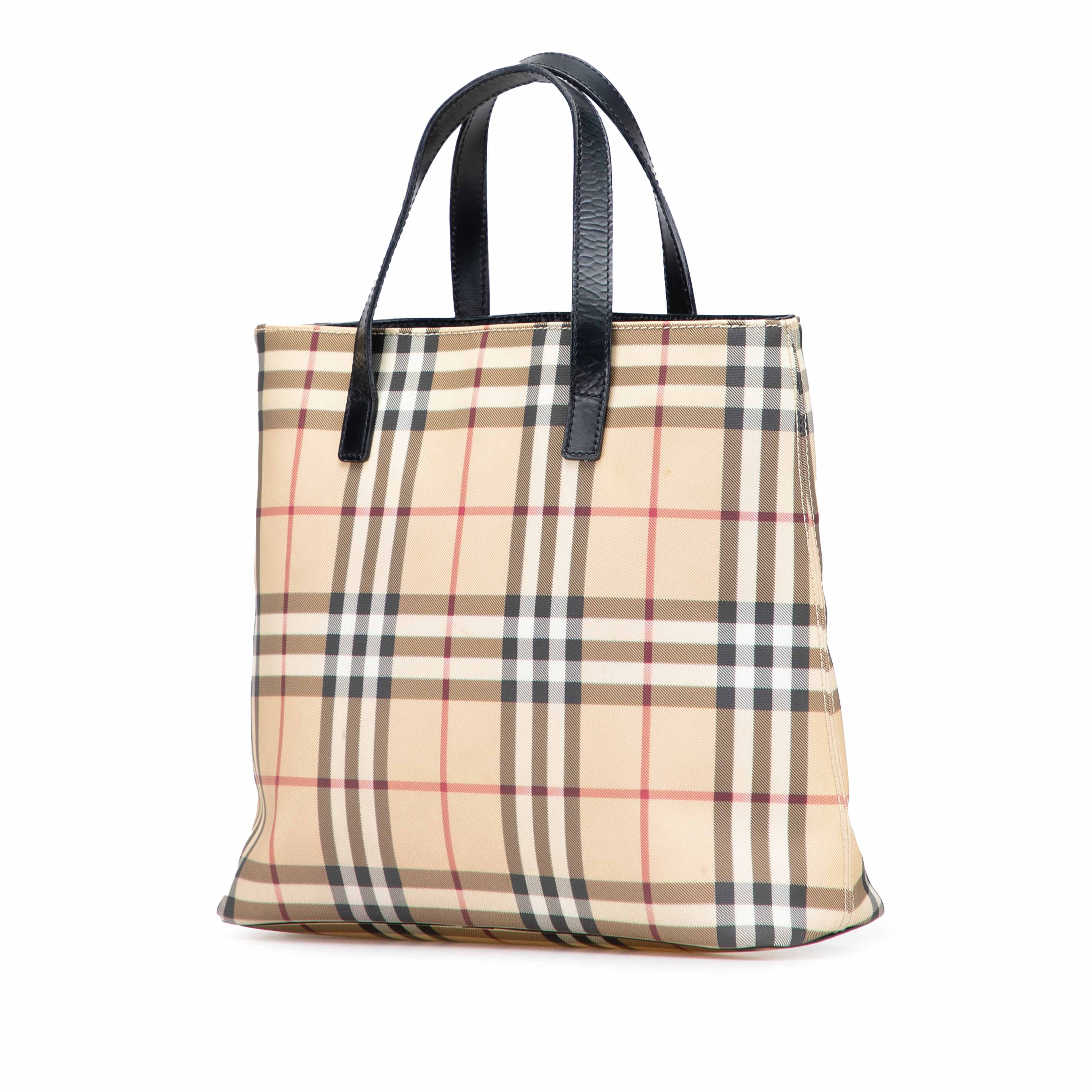 Burberry House Check Canvas Tote