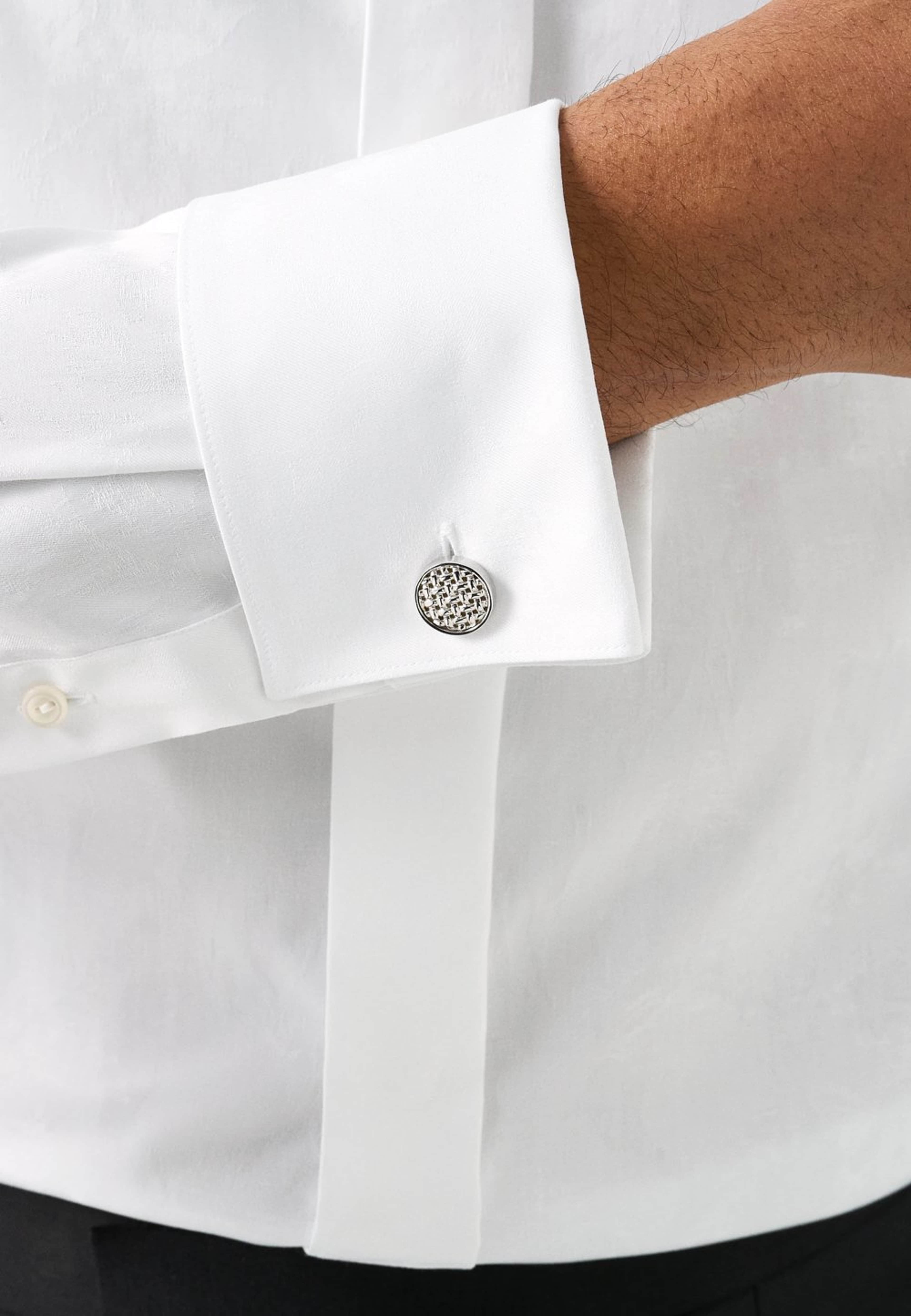 Jacquard-skjorta Slim Fit