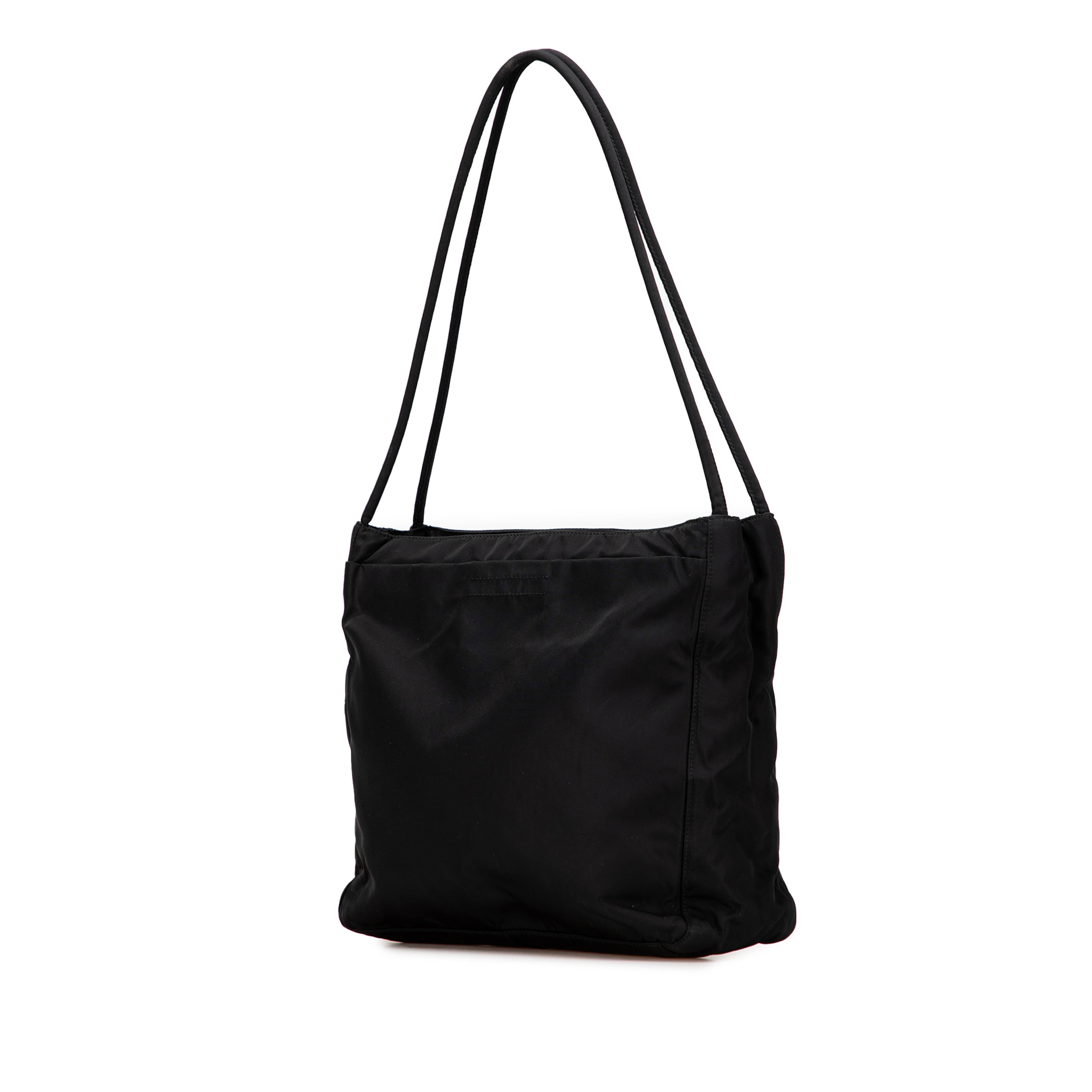 Prada Tessuto Tote, från Luxclusif, i färgen black. Klicka för att öppna bilden i stort format