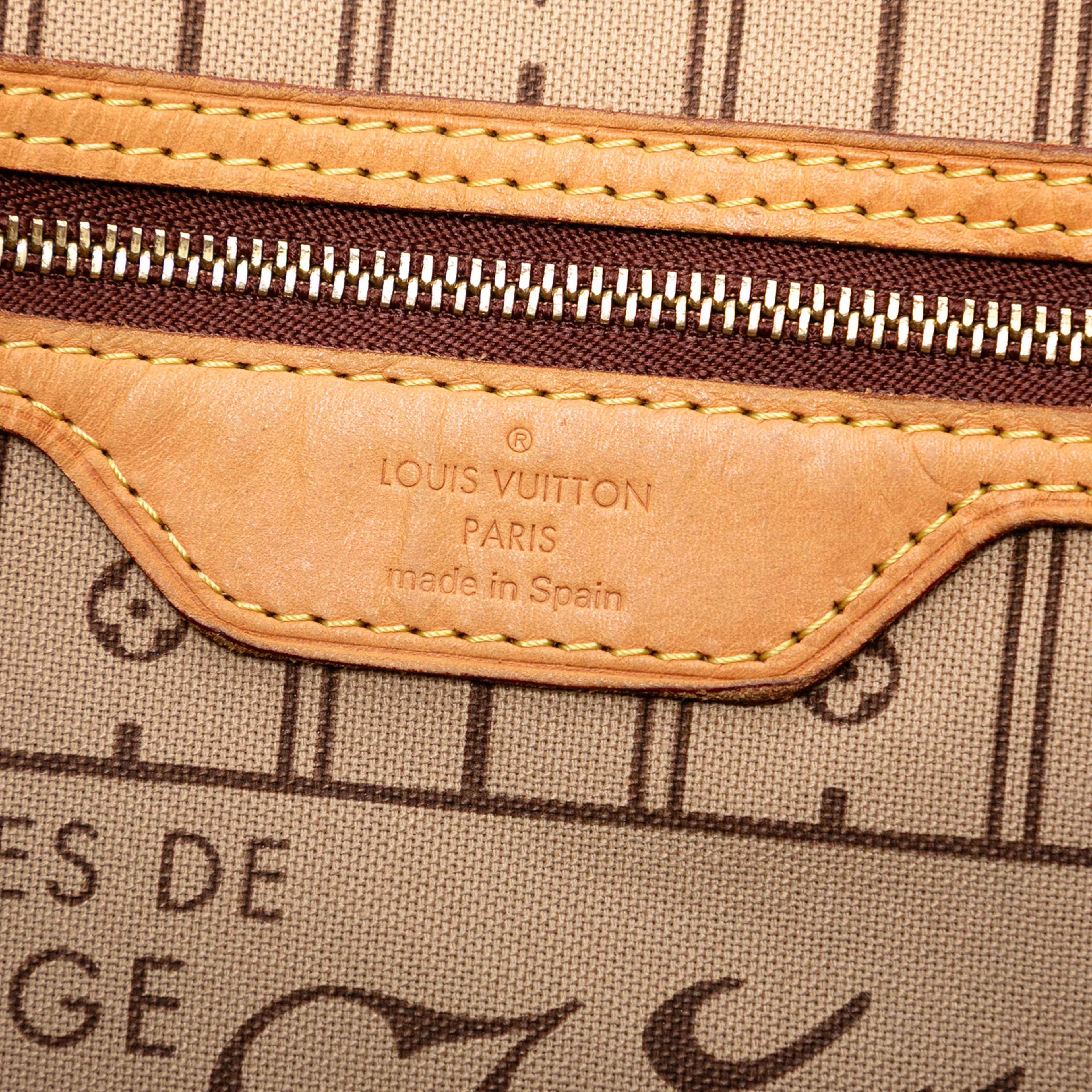 Louis Vuitton Monogram Neverfull Mm, från Luxclusif, i färgen brown. Klicka för att öppna bilden i stort format