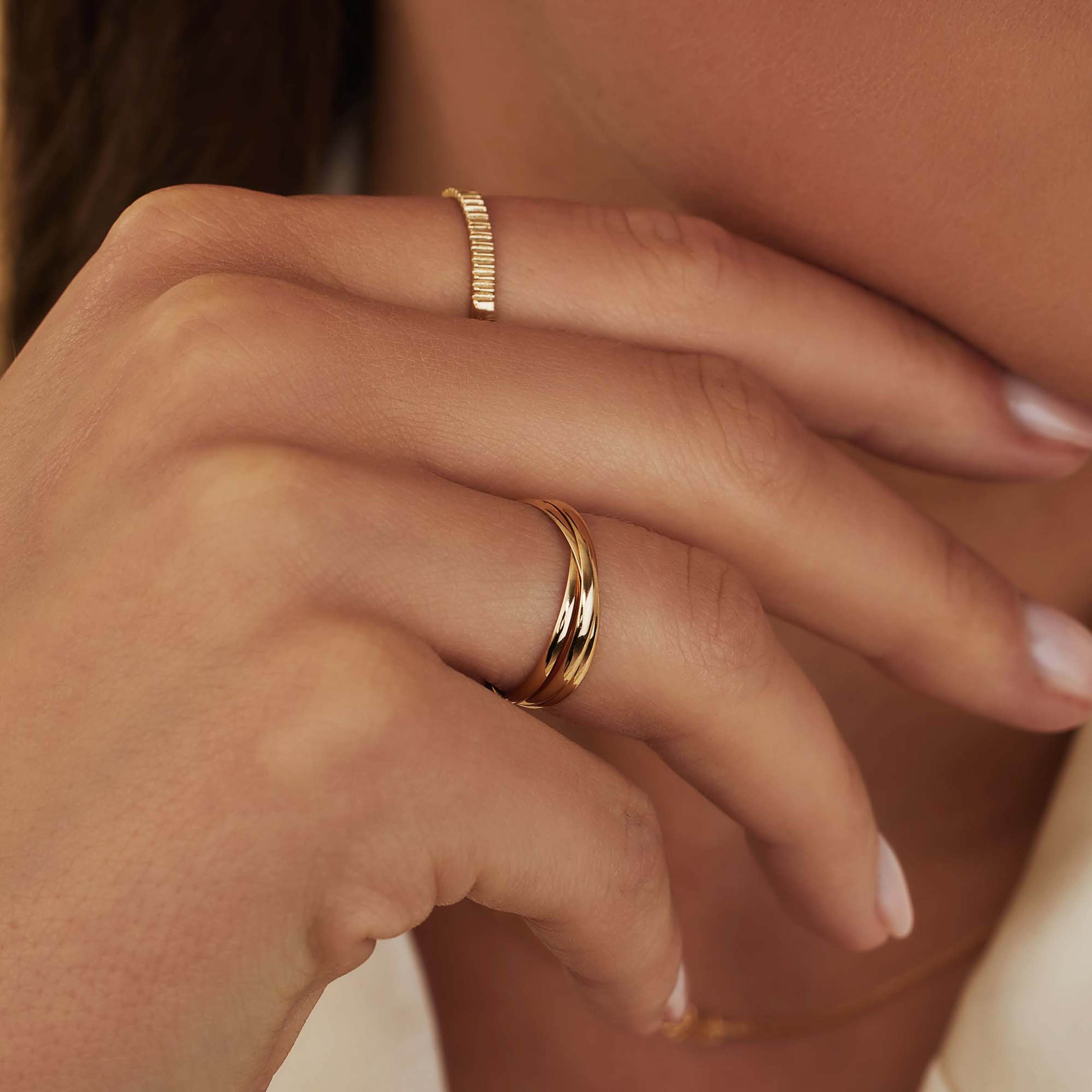 Isabel Bernard Rivoli Ring Guld