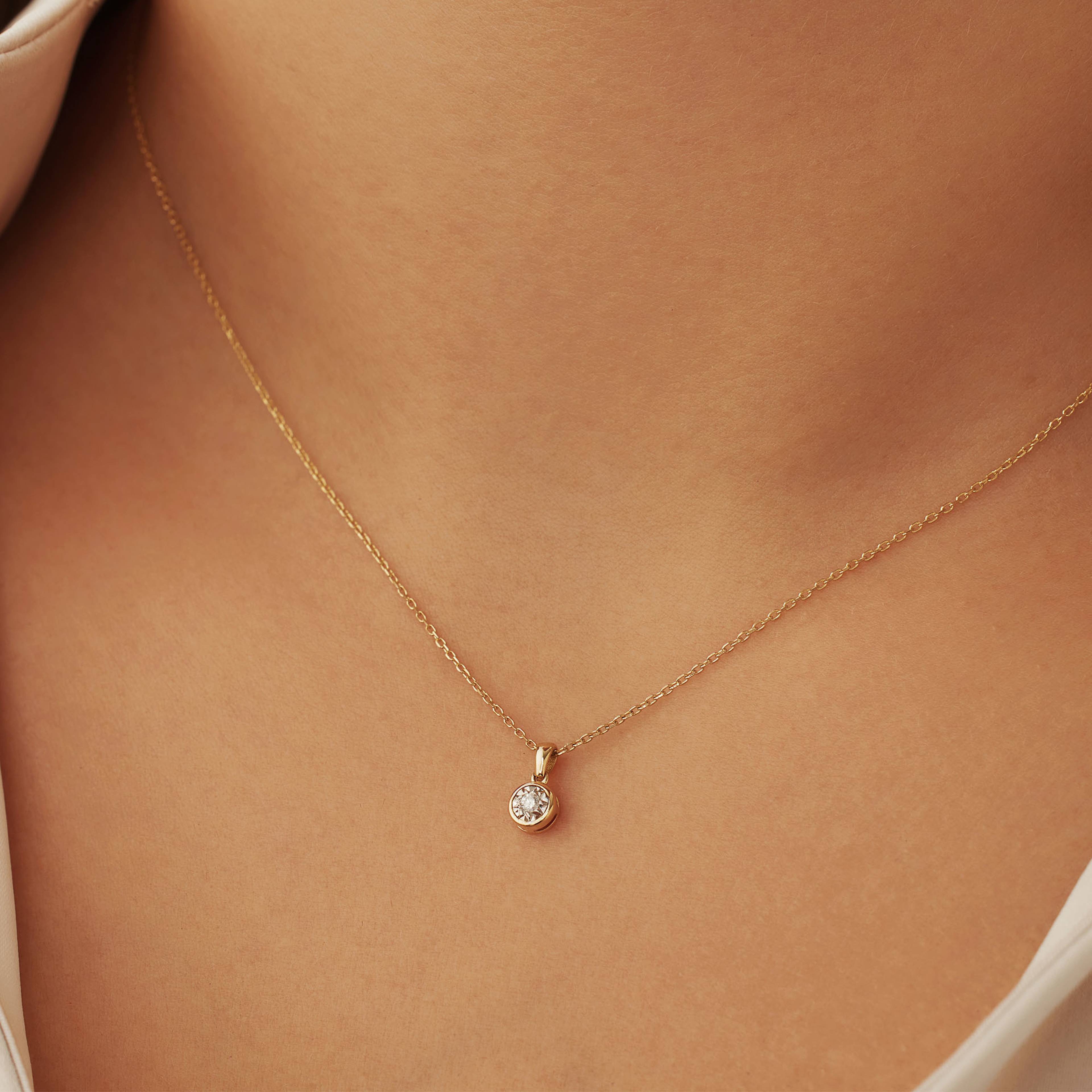 De La Paix 14 Karat Guld Halsband