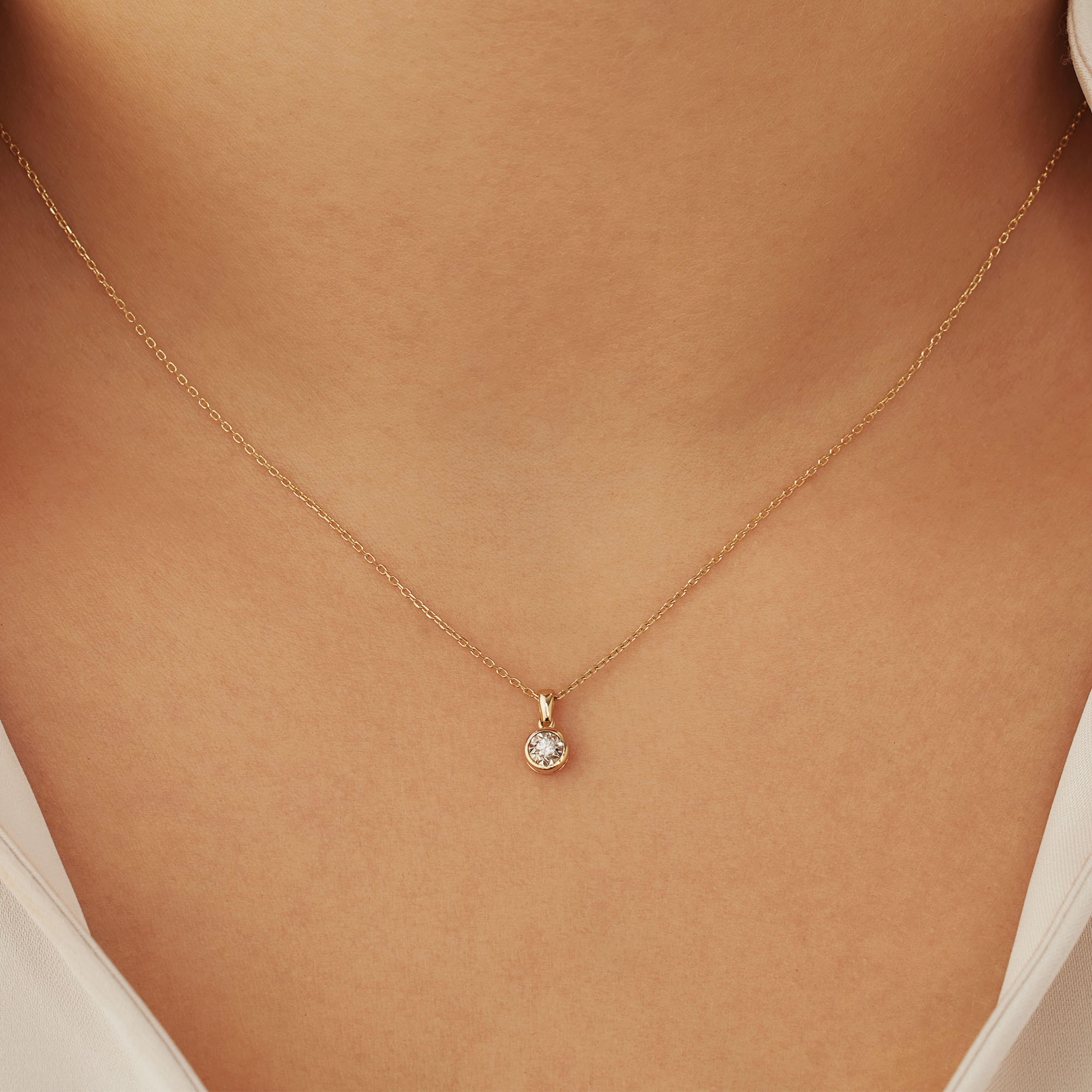 De La Paix 14 Karat Guld Halsband