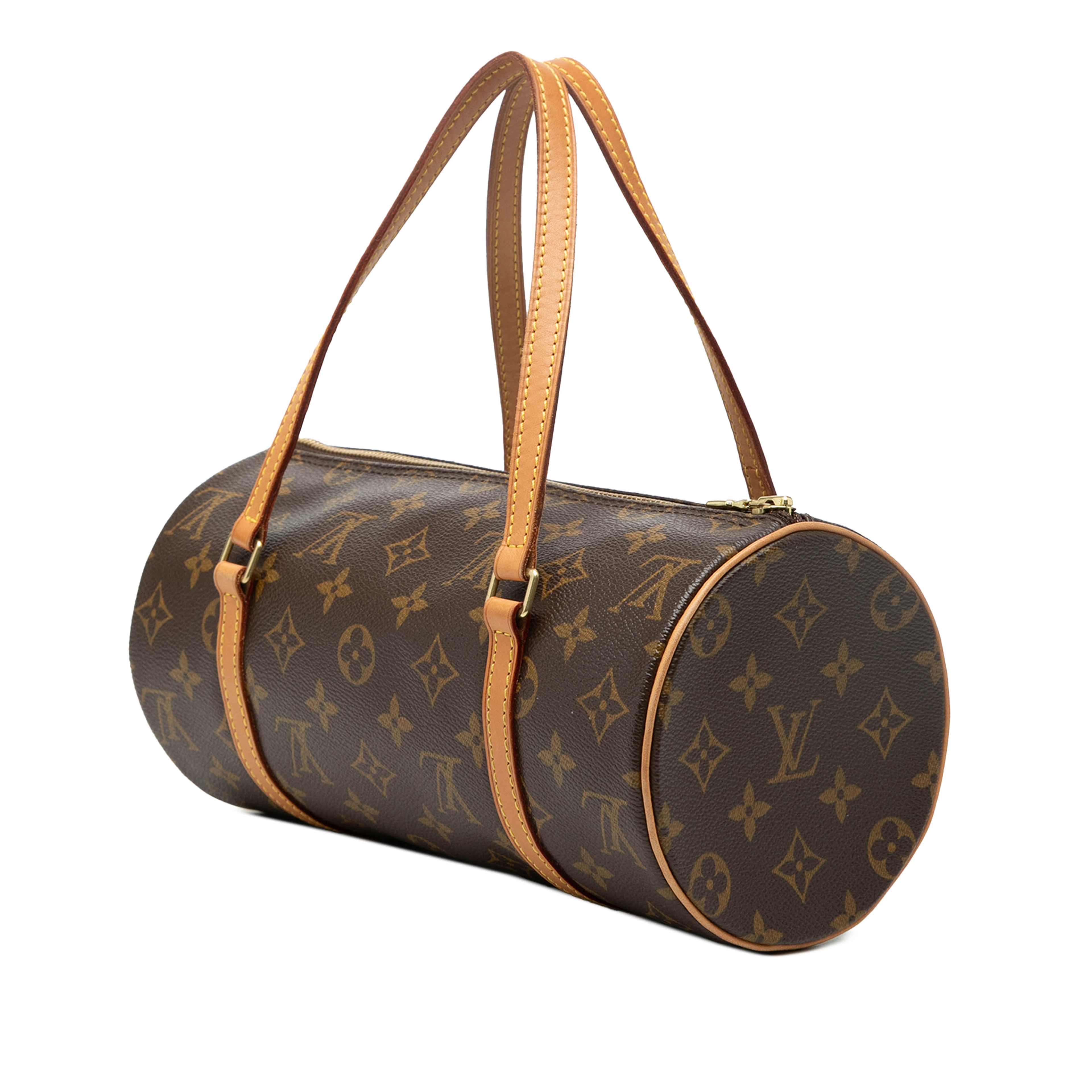 Louis Vuitton Monogram Papillon 28, från Luxclusif, i färgen brown. Klicka för att öppna bilden i stort format